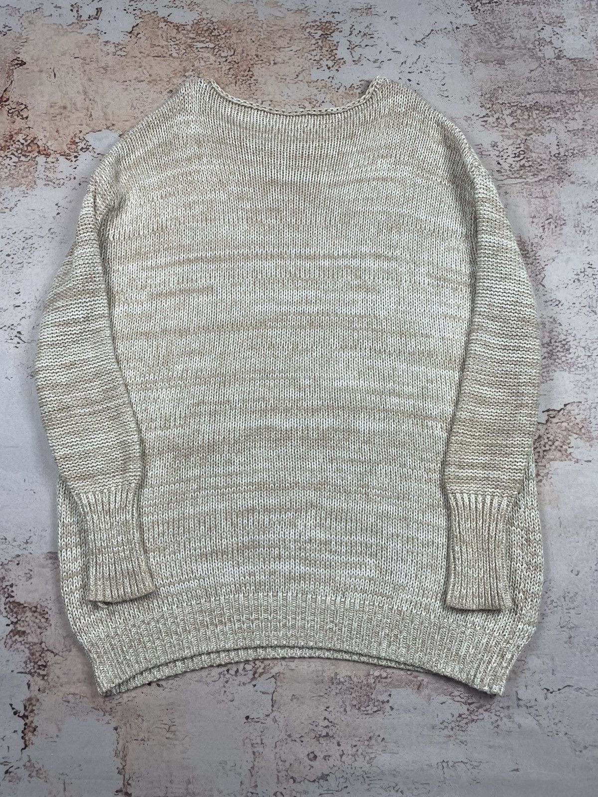 Acne Studios Acne Studios M Beige Knit Chunky Sweater (Women’s) egv Size M / US 6-8 / IT 42-44 - 2 Thumbnail