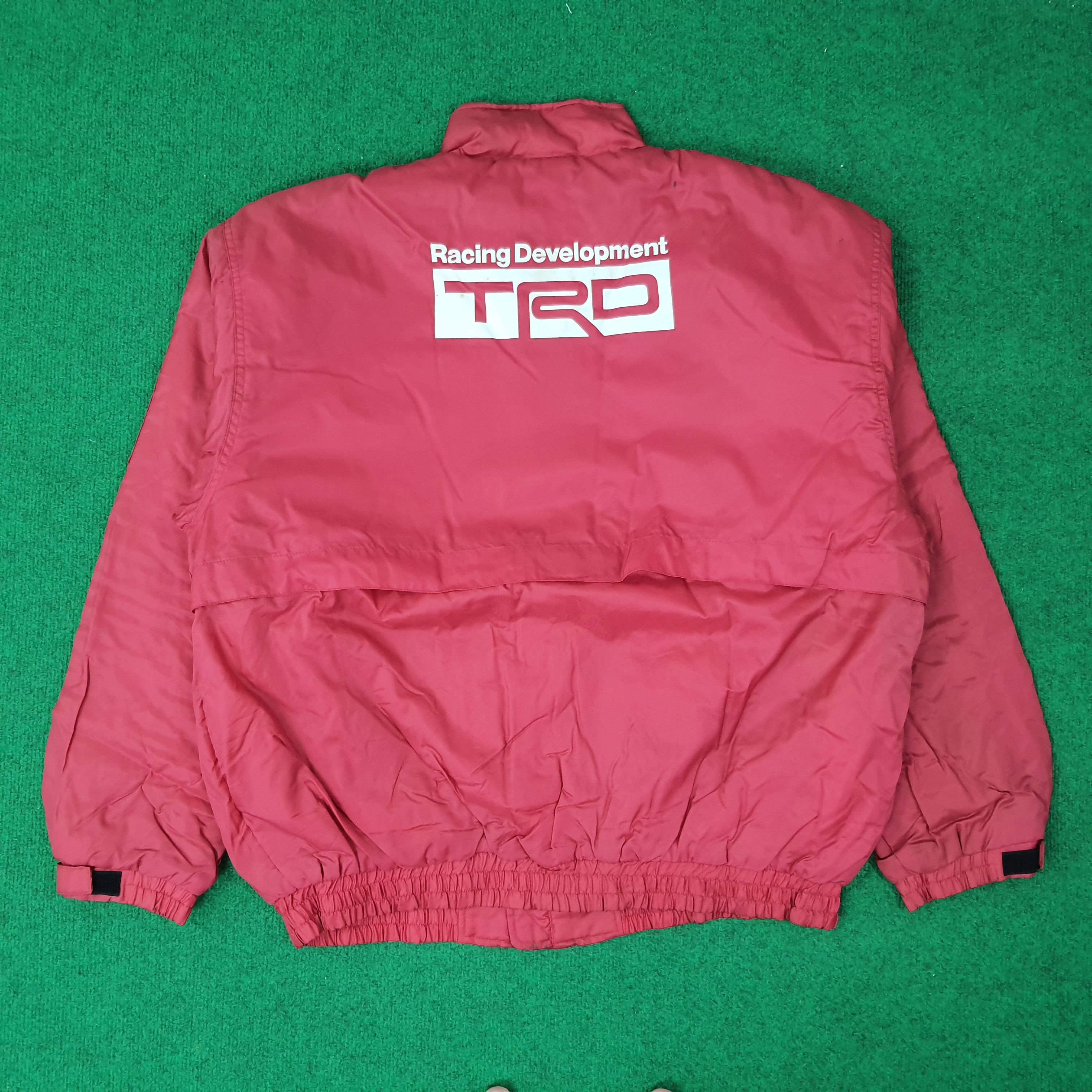 Japanese Brand Vintage TRD Motor Sports Wear Jacket C262N15 Size US XL / EU 56 / 4 - 1 Thumbnail
