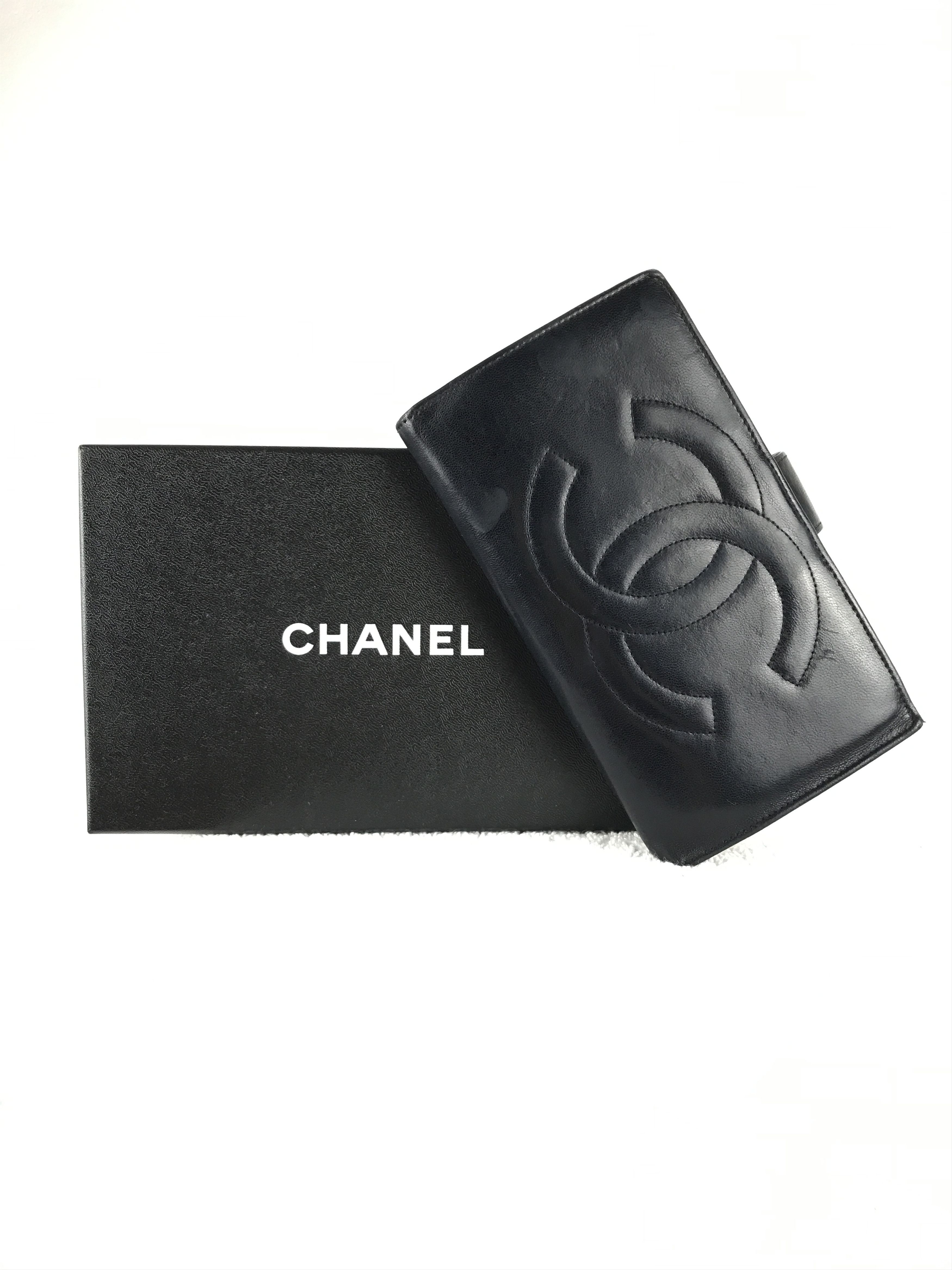 Chanel big wallet hotsell
