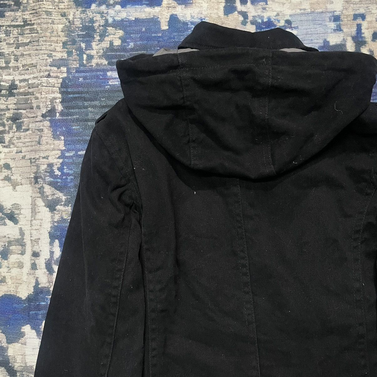Zara ZARA Collar Hooded Utility Denim Gothic Punk Size US S / EU 44-46 / 1 - 11 Thumbnail