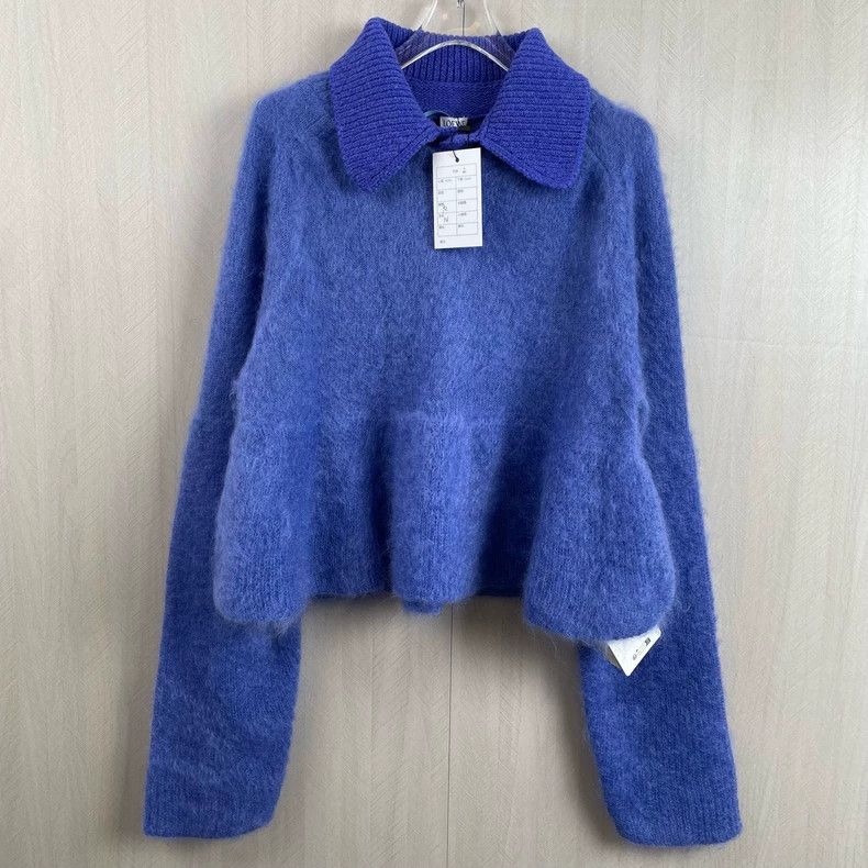 Loewe loewe Blue pullover sweatshirt 2505-Nextarrow Size US L / EU 52-54 / 3 - 1 Thumbnail