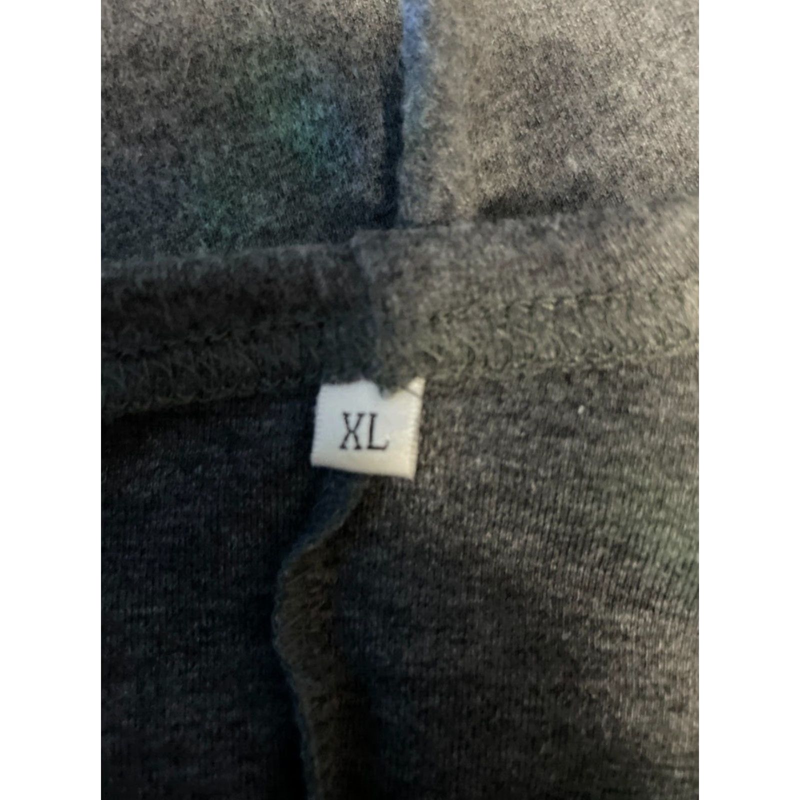 Vintage Women Solid Gray Pullover 3/4 Sleeves XL Sweater Casual Round Neck Polyester Classic Regular Fall Spring Women Pullover Size XL / US 12-14 / IT 48-50 - 5 Thumbnail
