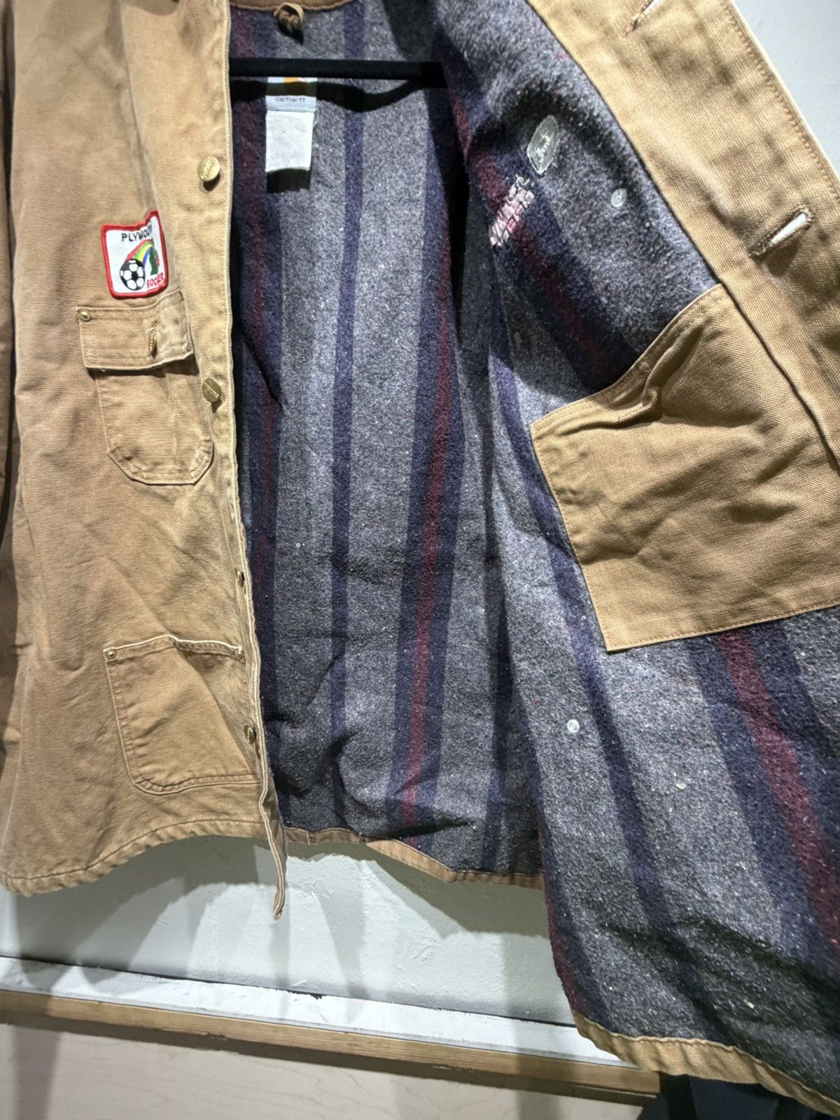Carhartt Vintage Carhartt John Deere Chore jacket Size US XL / EU 56 / 4 - 17 Thumbnail