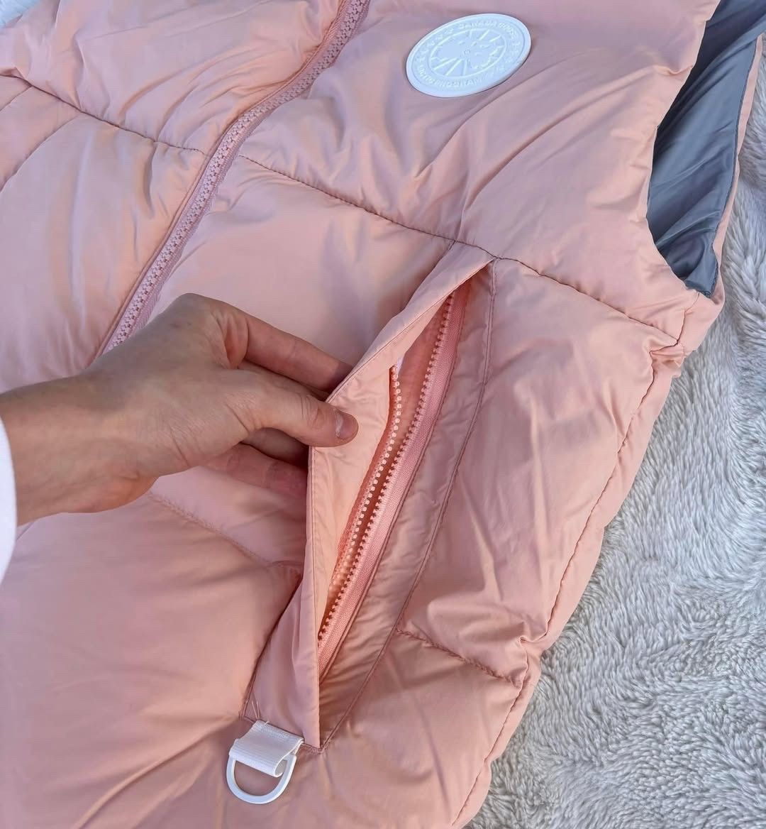 Canada Goose Canada Goose Orange Haze Everett Puffer Pastel Vest - MSRP Size US XL / EU 56 / 4 - 3 Thumbnail