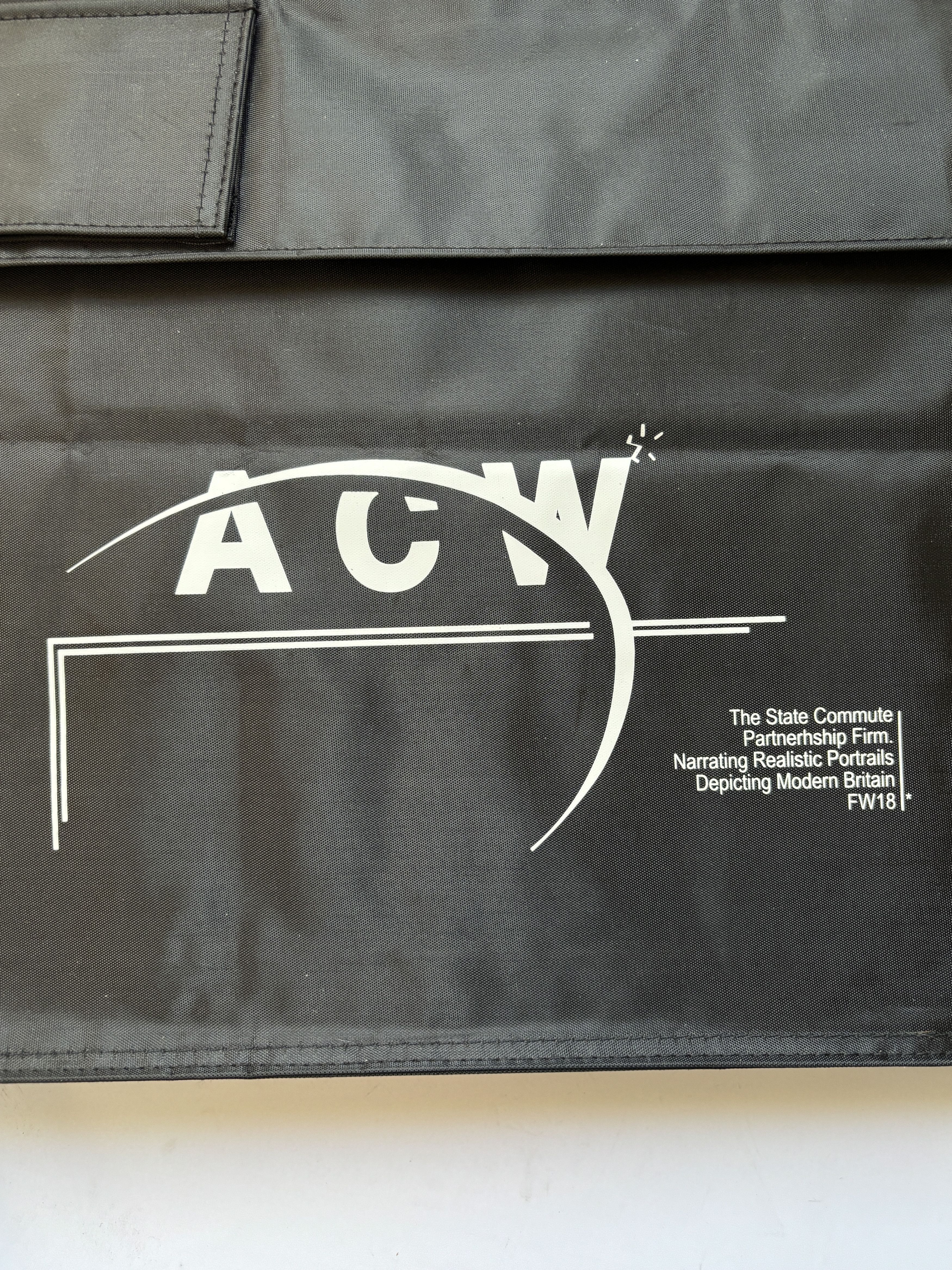 A-COLD-WALL* × Samuel Ross ⚡️QUICK SALE⚡️A Cold Wall SAMPLE Black Document Bag Size ONE SIZE - 8 Thumbnail