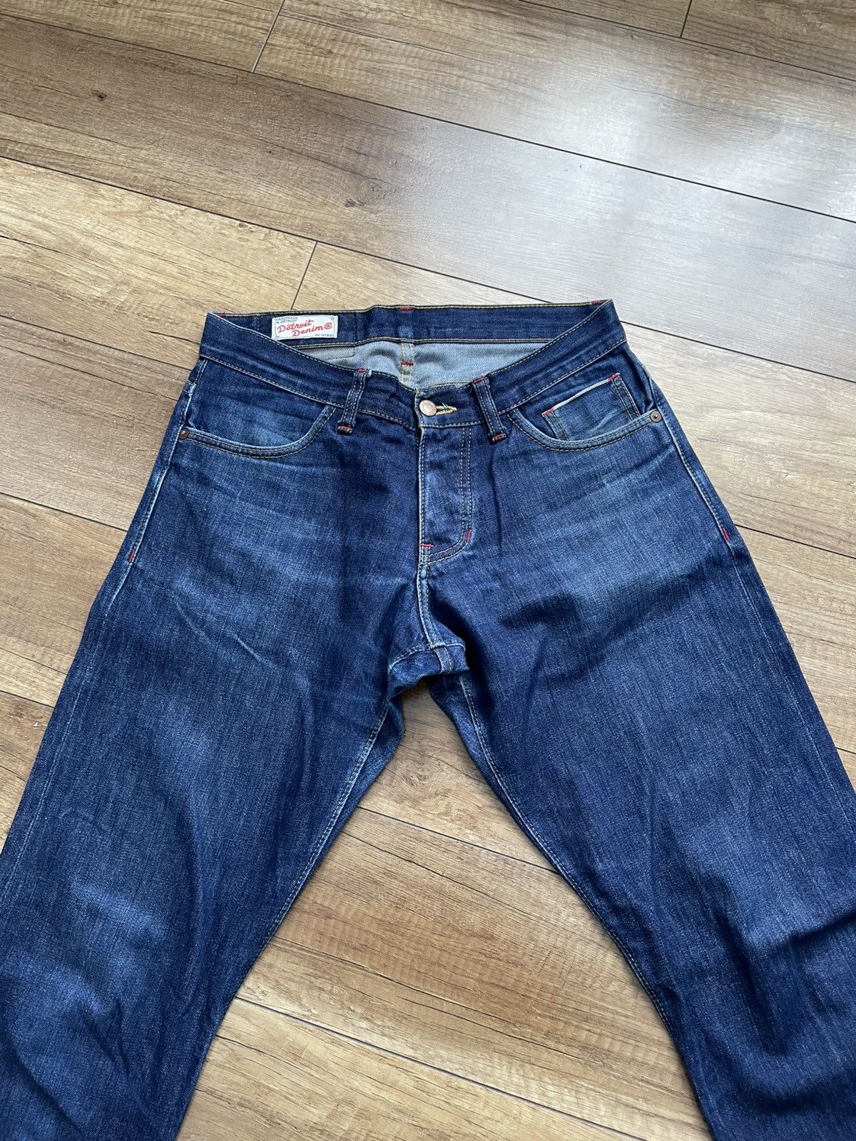 Detroit Denim Co. Detroit Denim Handmade Jeans Pants USA Size US 31 - 6 Thumbnail