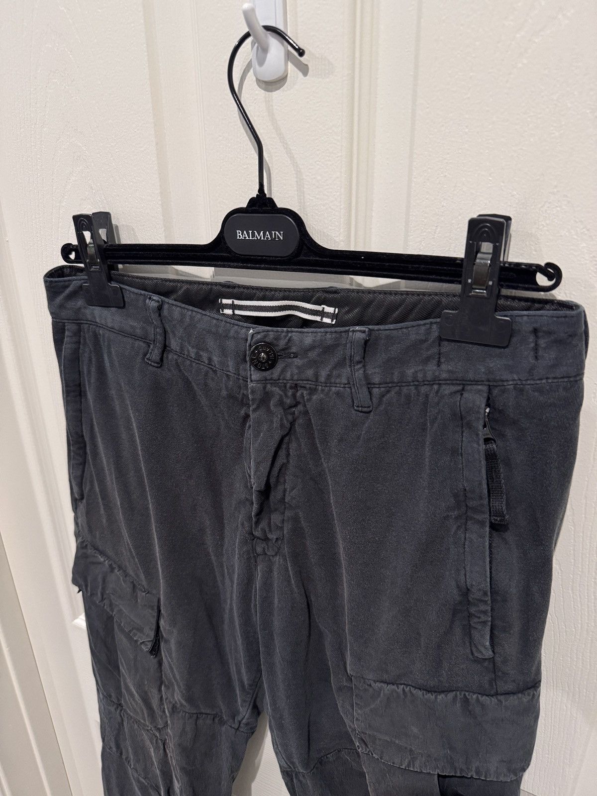 Stone Island Stone Island Black Cotton Cargo Pants Sz 30 Type SL Size US 30 / EU 46 - 7 Thumbnail