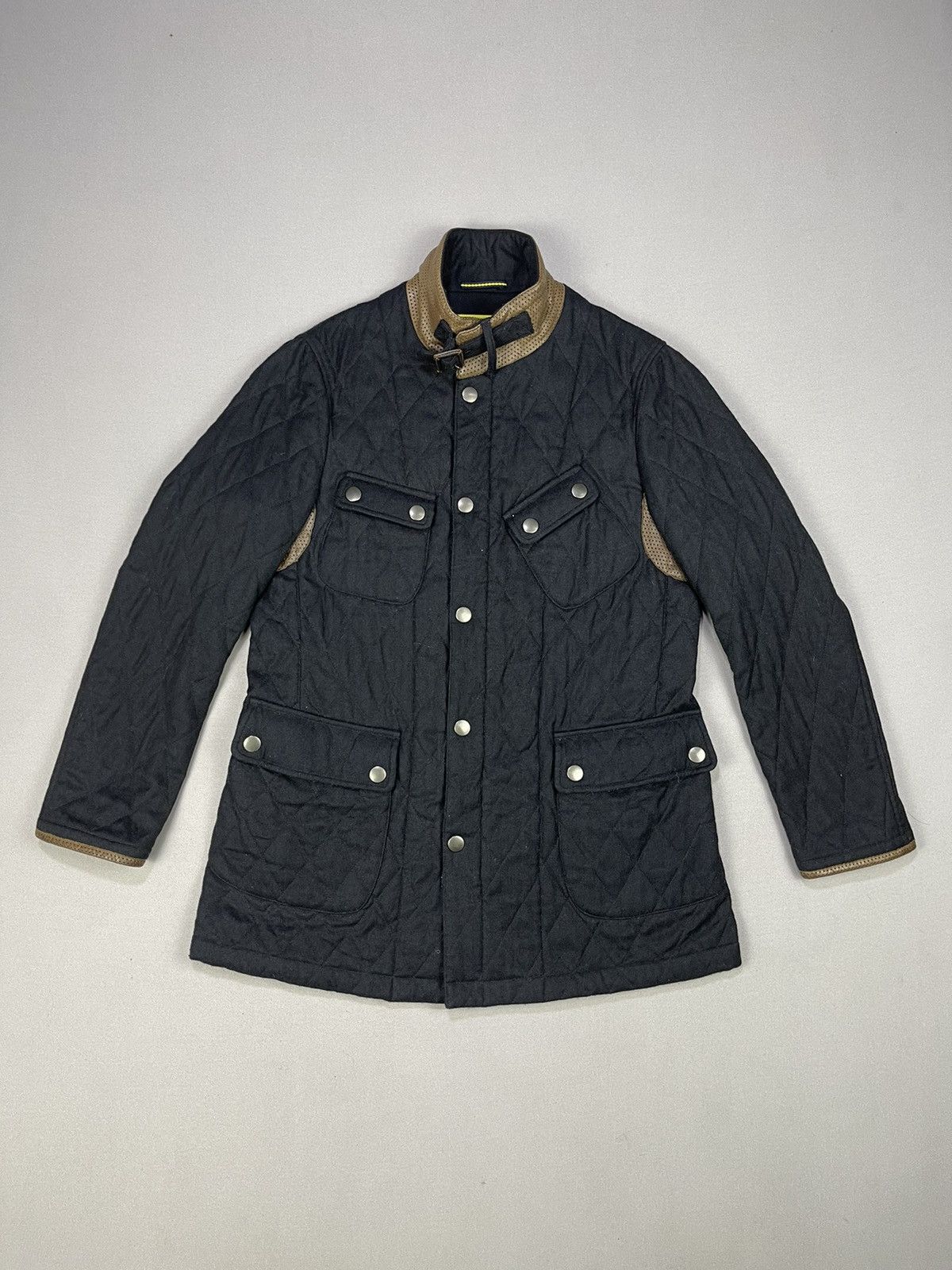 D by D D By D Syoukei Quilted Slang Pocket Long Jacket Size US S / EU 44-46 / 1 - 1 Thumbnail