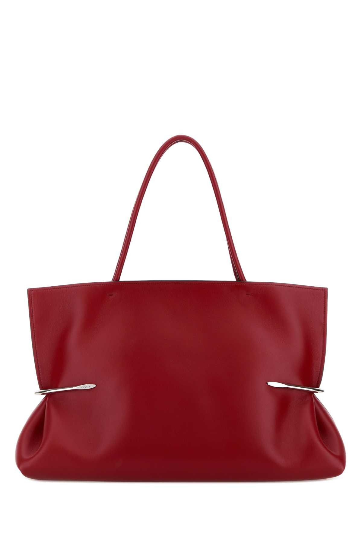 Givenchy Red Leather East West Shoulder Bag Size ONE SIZE - 1 Thumbnail