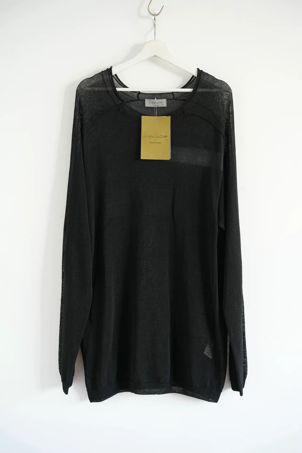 Yohji Yamamoto Yohji Yamamoto Long Sleeve Knit Sweater Size US M / EU 48-50 / 2 - 1 Thumbnail
