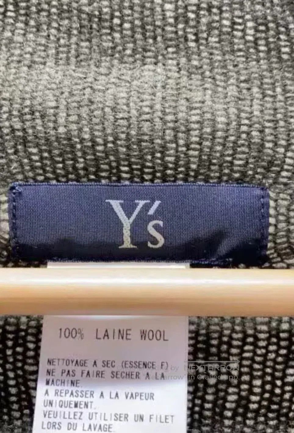 Yohji Yamamoto Yohji Yamamoto Lightweight Wool Sweater. Size US M / EU 48-50 / 2 - 4 Thumbnail