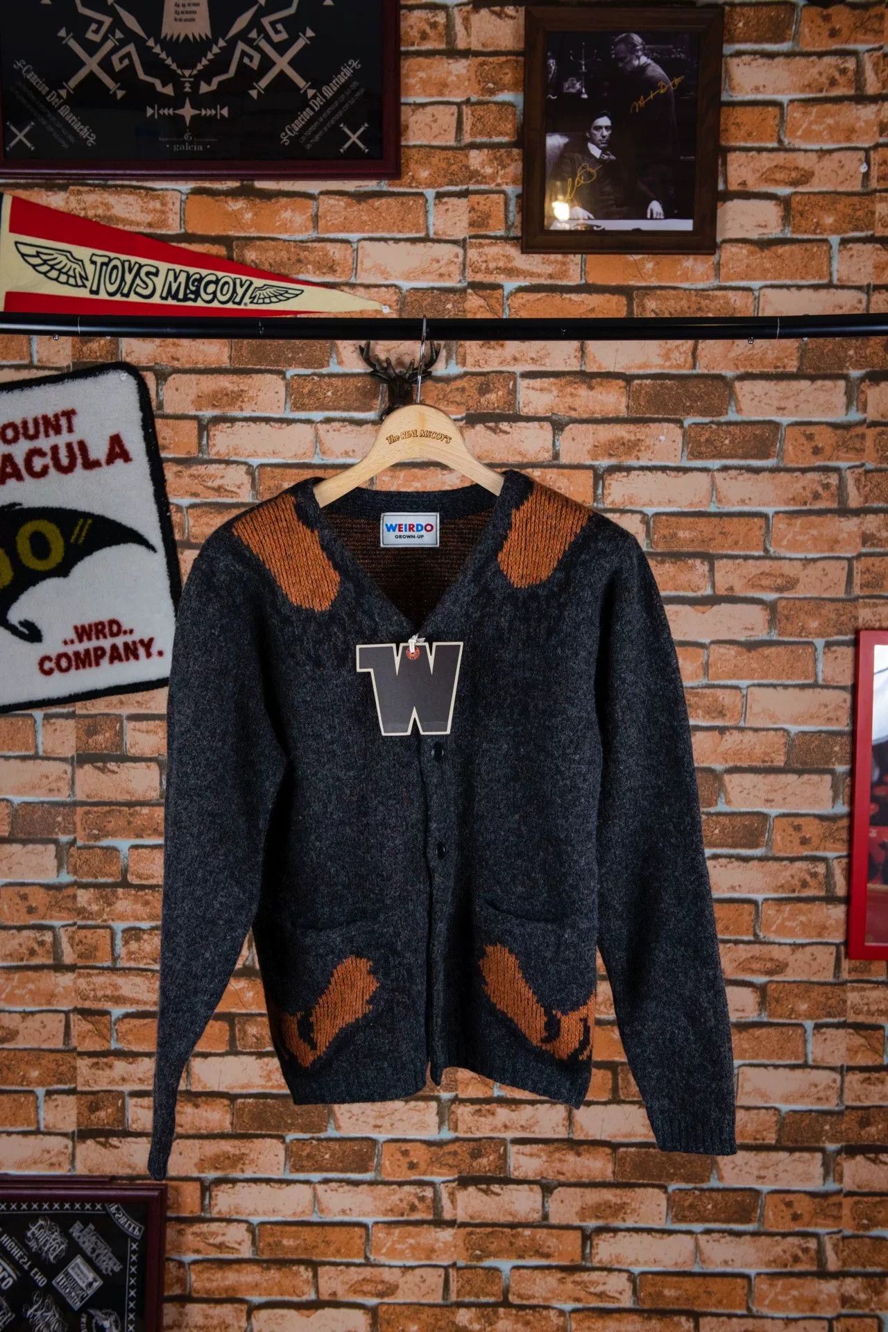 Wacko Maria Weirdo Tiger Cardigan Classic Design Size US M / EU 48-50 / 2 - 1 Thumbnail