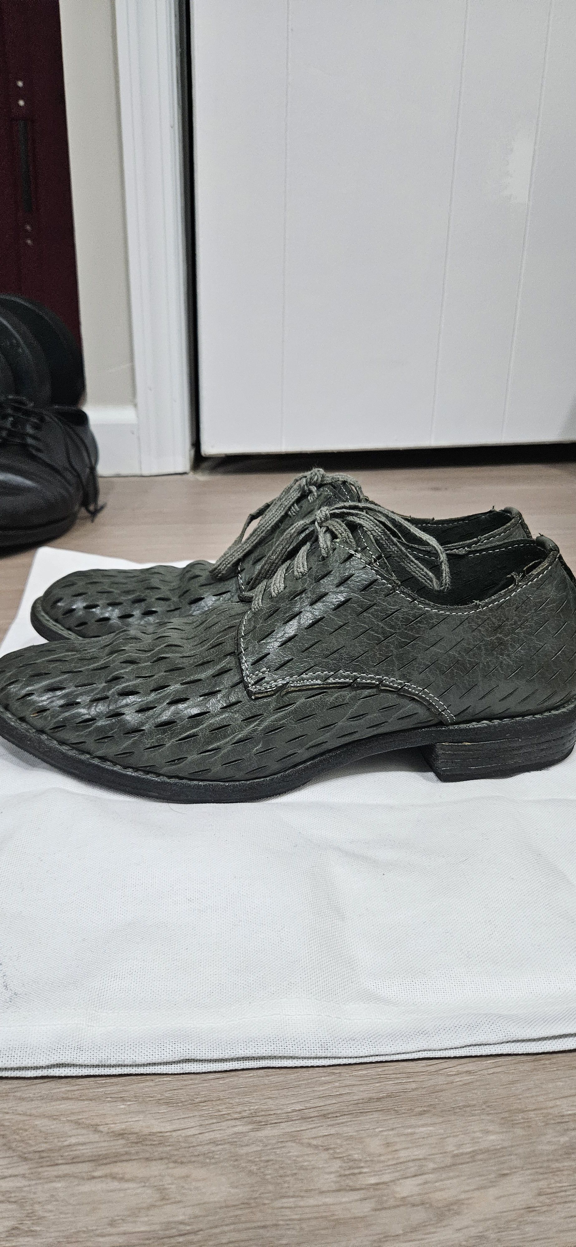 Carol Christian Poell CCP Laser Cut Derbies Col 19 Size US 11 / EU 44 - 2 Thumbnail
