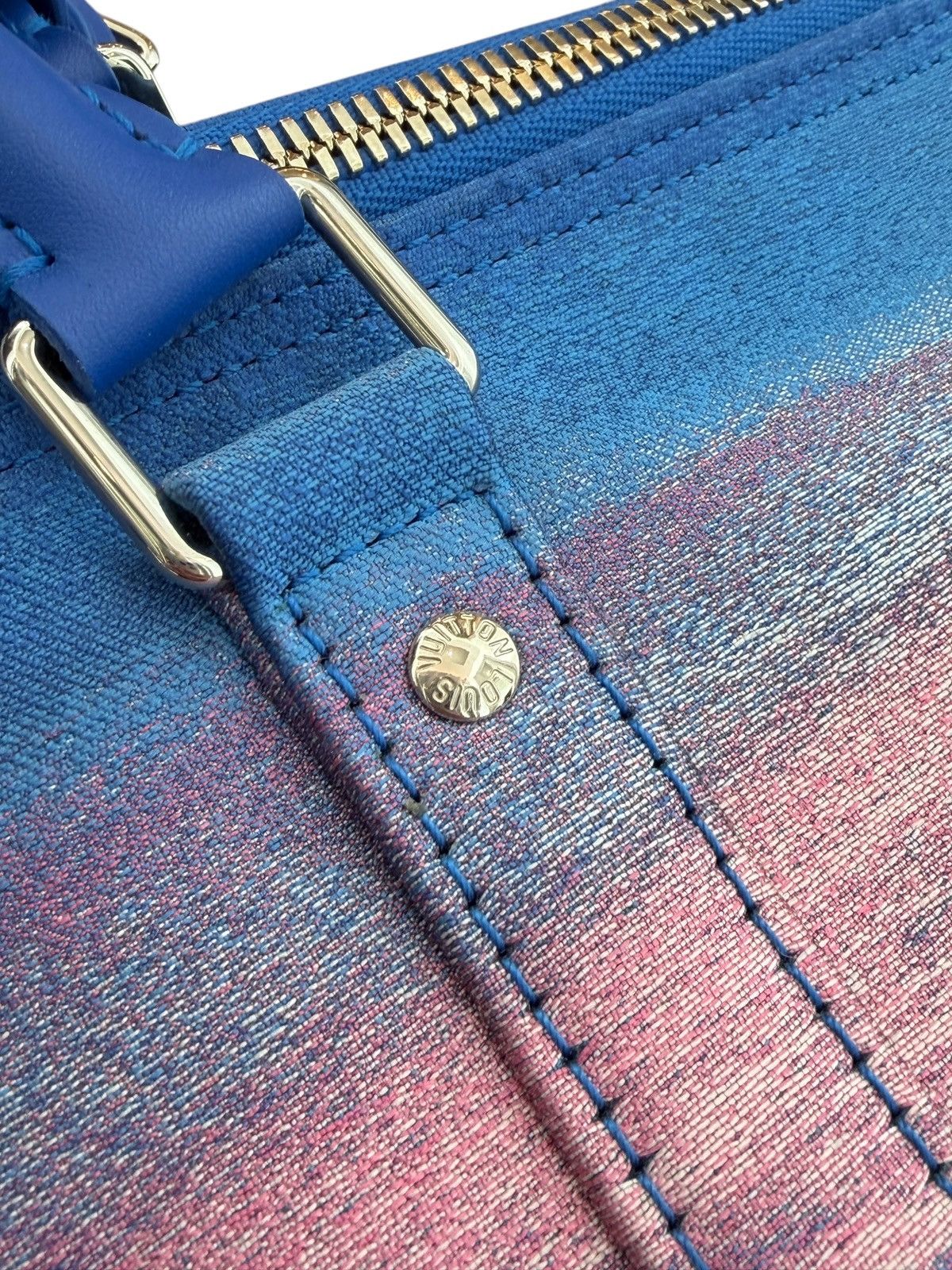 Louis Vuitton Louis Vuitton Virgil SS22 Landscape Keepall 50b Duffle Bag Size ONE SIZE - 13 Thumbnail
