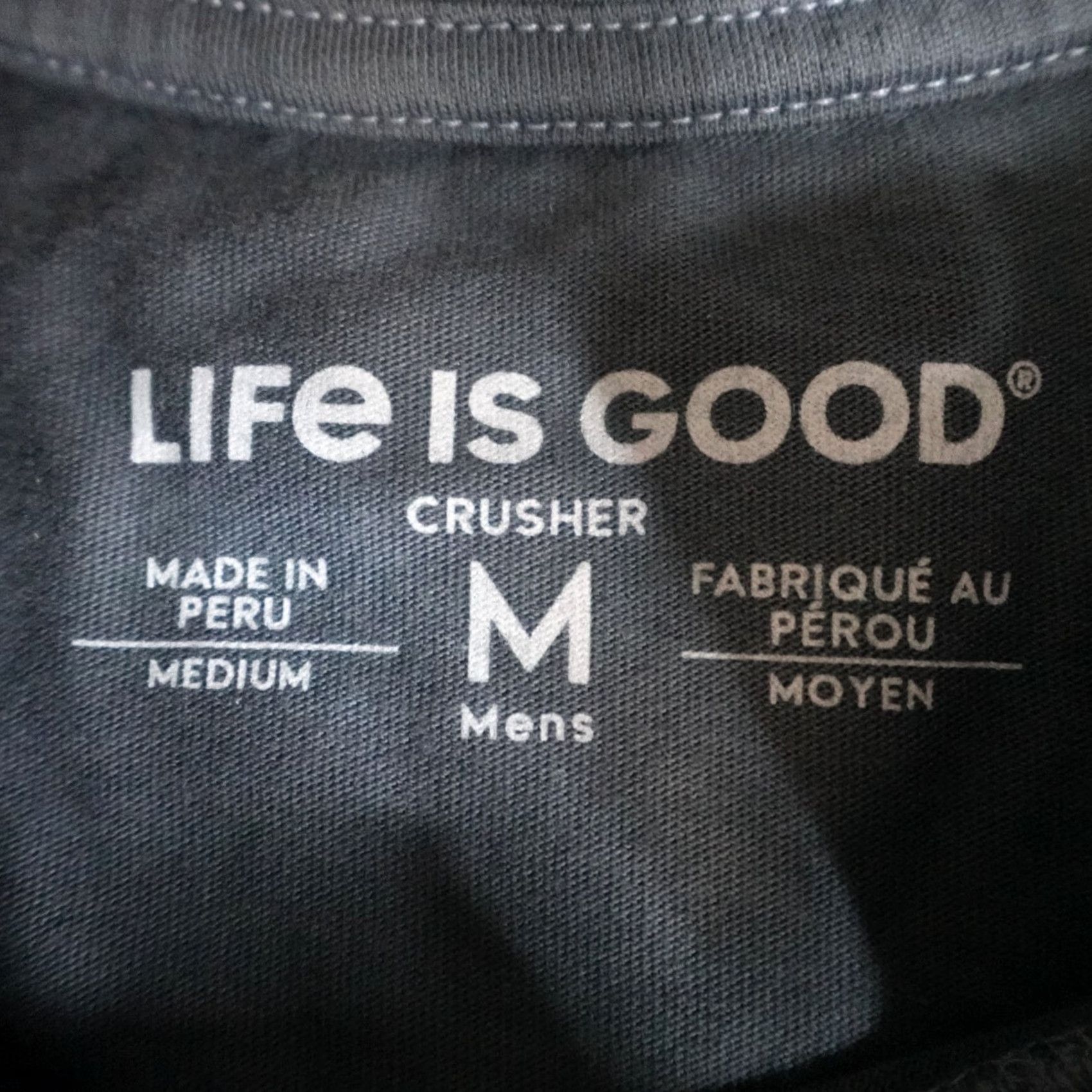 Life is Good Life is Good Mens Shirt Medium Blue America's Favorite Past Time Baseball NEW Shirt Mens Medium Blue Life is Good Crusher Tee JSX-Brand Size US M / EU 48-50 / 2 - 3 Thumbnail