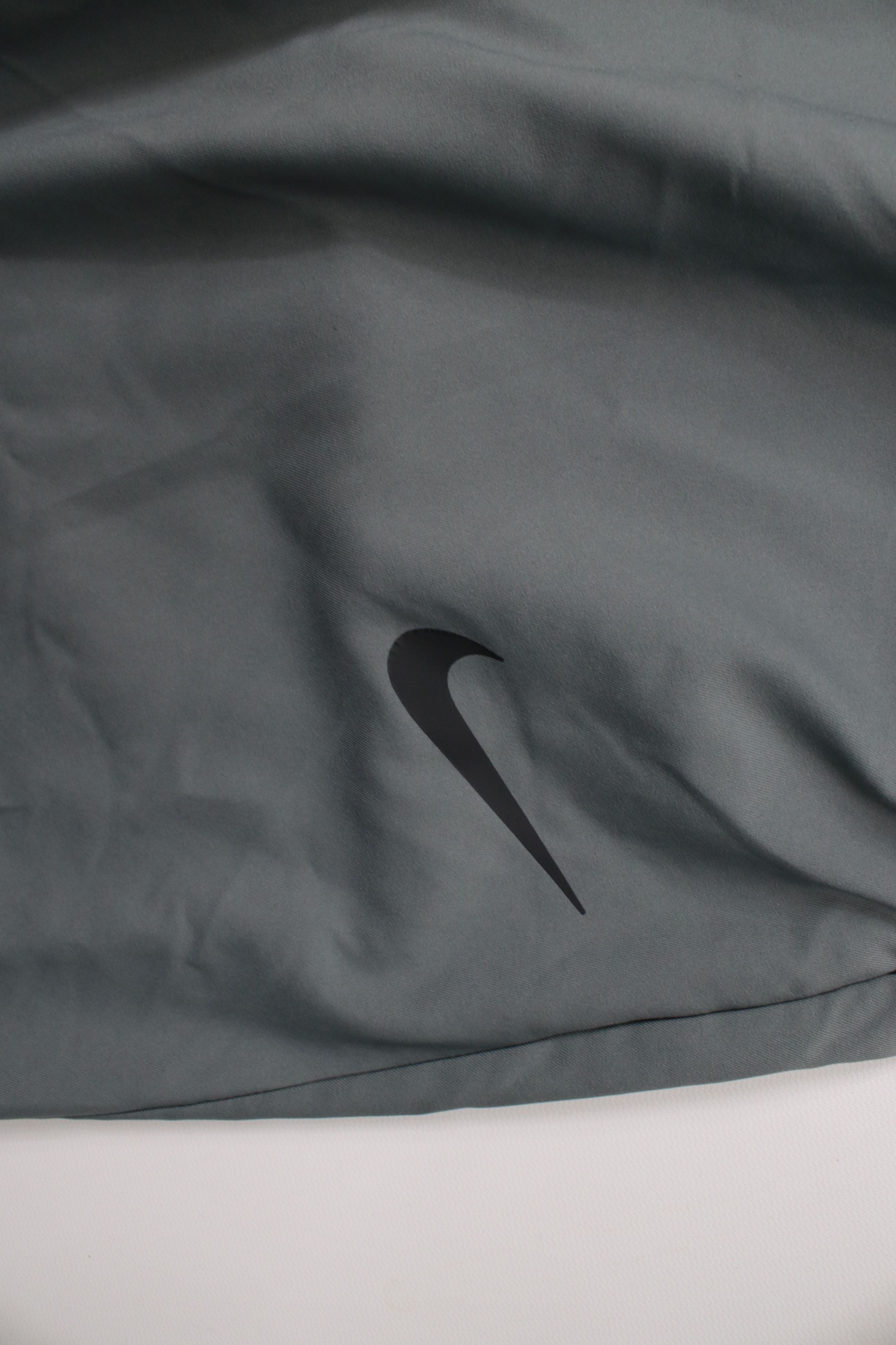 Nike × Vintage Vintage Y2K Nike Travis Scott Big Swoosh Wide Leg Pants Gray Size US 40 / EU 56 - 7 Thumbnail