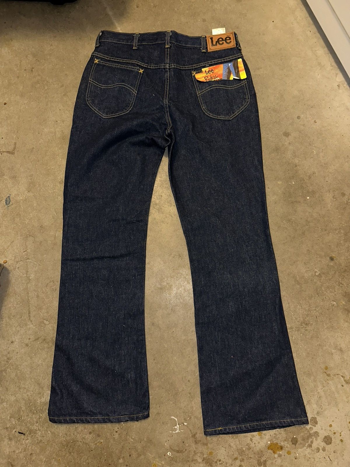 Lee Vintage Lee Denim 80s Western Wear High Waist Boot Cut Jeans Size US 34 / EU 50 - 3 Thumbnail