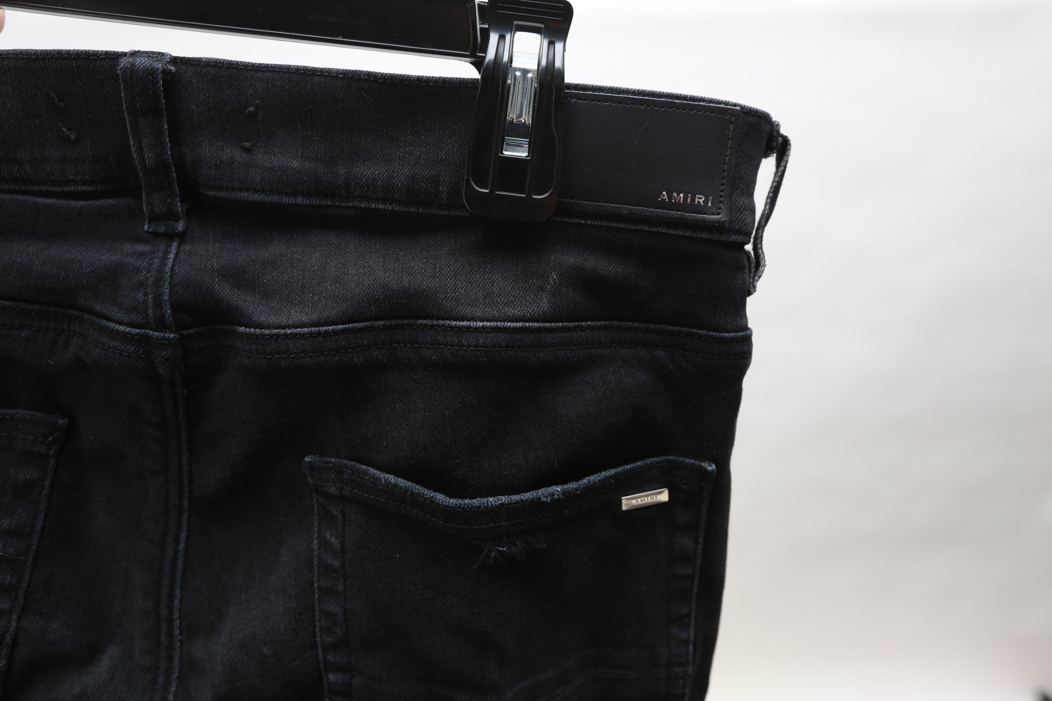 Amiri Amiri Artist Broken Black Painter Jeans (sz 38) Size US 36 / EU 52 - 5 Thumbnail