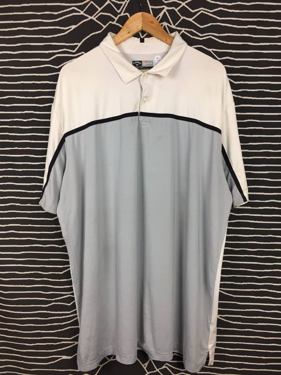 Callaway Golf × Vintage Callaway Opti-Dri Performance Golf Polo Tee Size US XXL / EU 58 / 5 - 2 Thumbnail