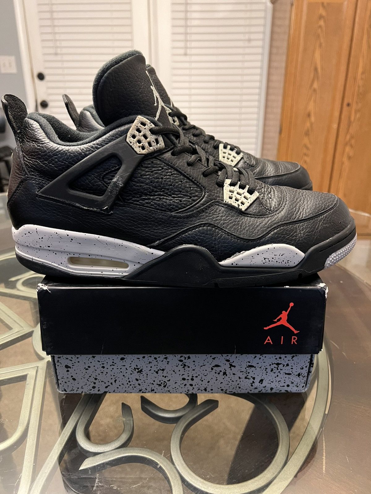 Jordan Brand Jordan 4 Retro Oreo Size US 13 / EU 46 - 5 Thumbnail