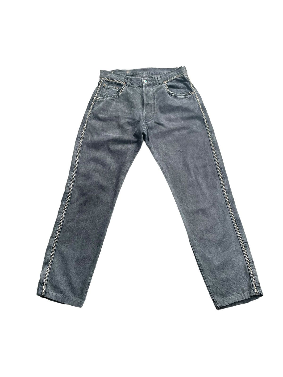 Designer Vintage Bonaventure Distresed Denim Size US 35 - 1 Thumbnail