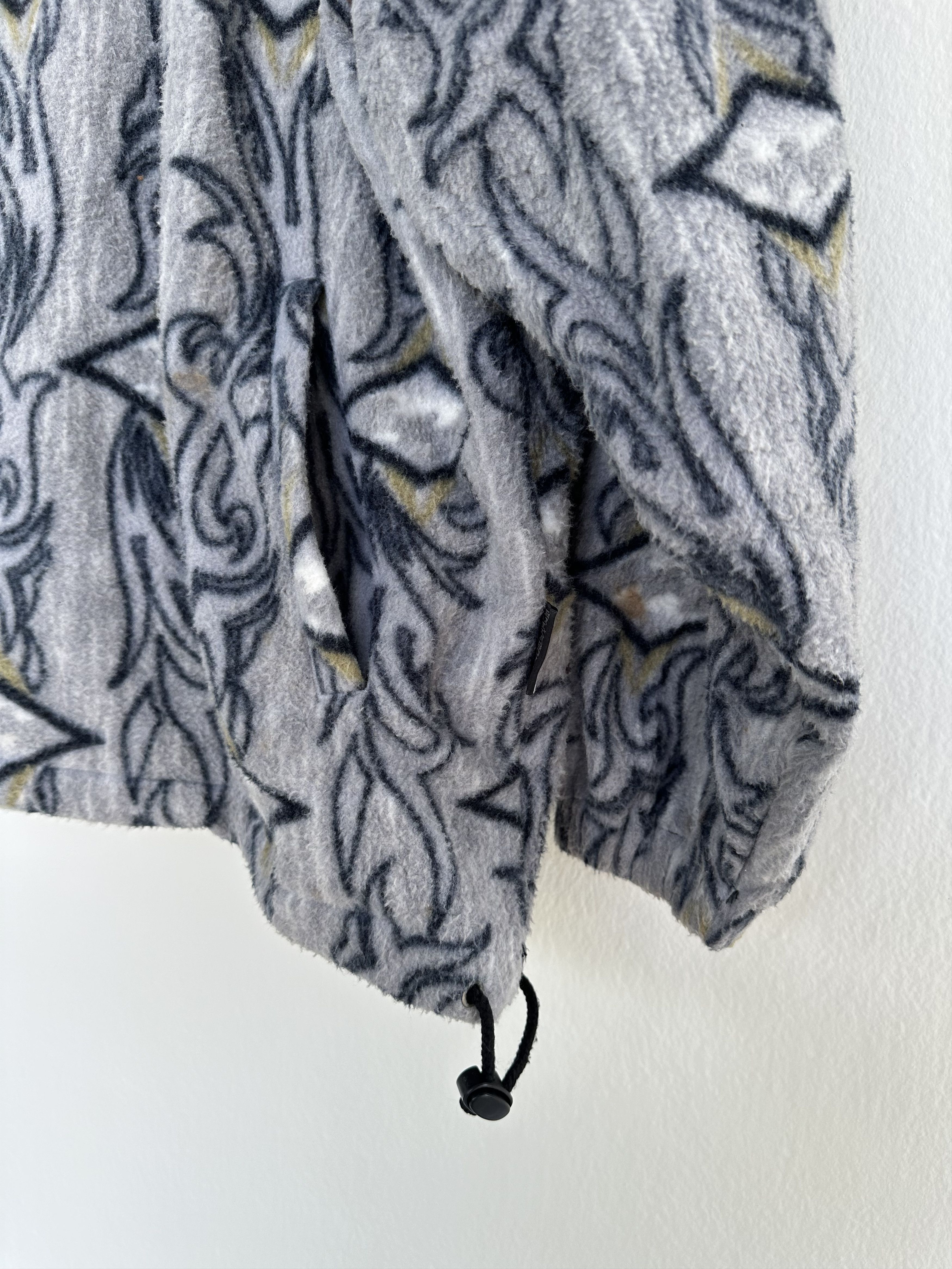 Billabong Vtg 90s Billabong Psychedelic Abstract Fleece Hoodie Jacket Size US L / EU 52-54 / 3 - 11 Thumbnail