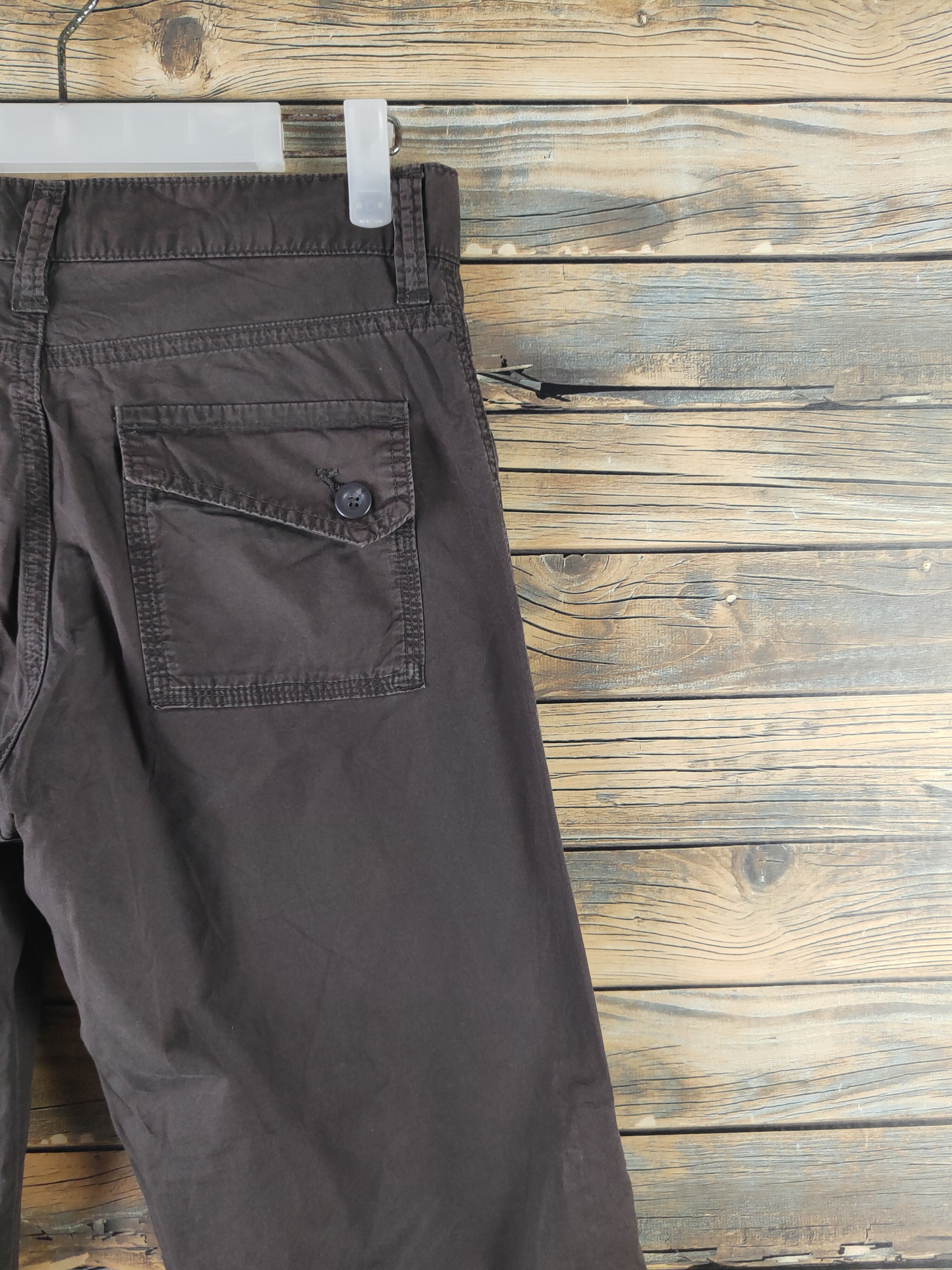 Japanese Brand DL Japanese Brand Brown Multipocket Casual Pants #2667 Size 27" / US 4 / IT 40 - 10 Thumbnail