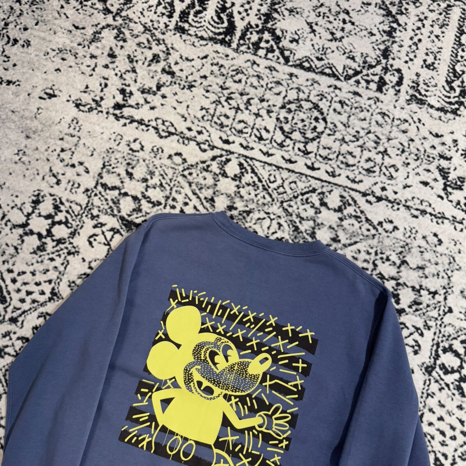 Uniqlo × Vintage Uniqlo x Mickey Mouse x Keith Blue Cotton Crewneck Size S Size US S / EU 44-46 / 1 - 5 Thumbnail