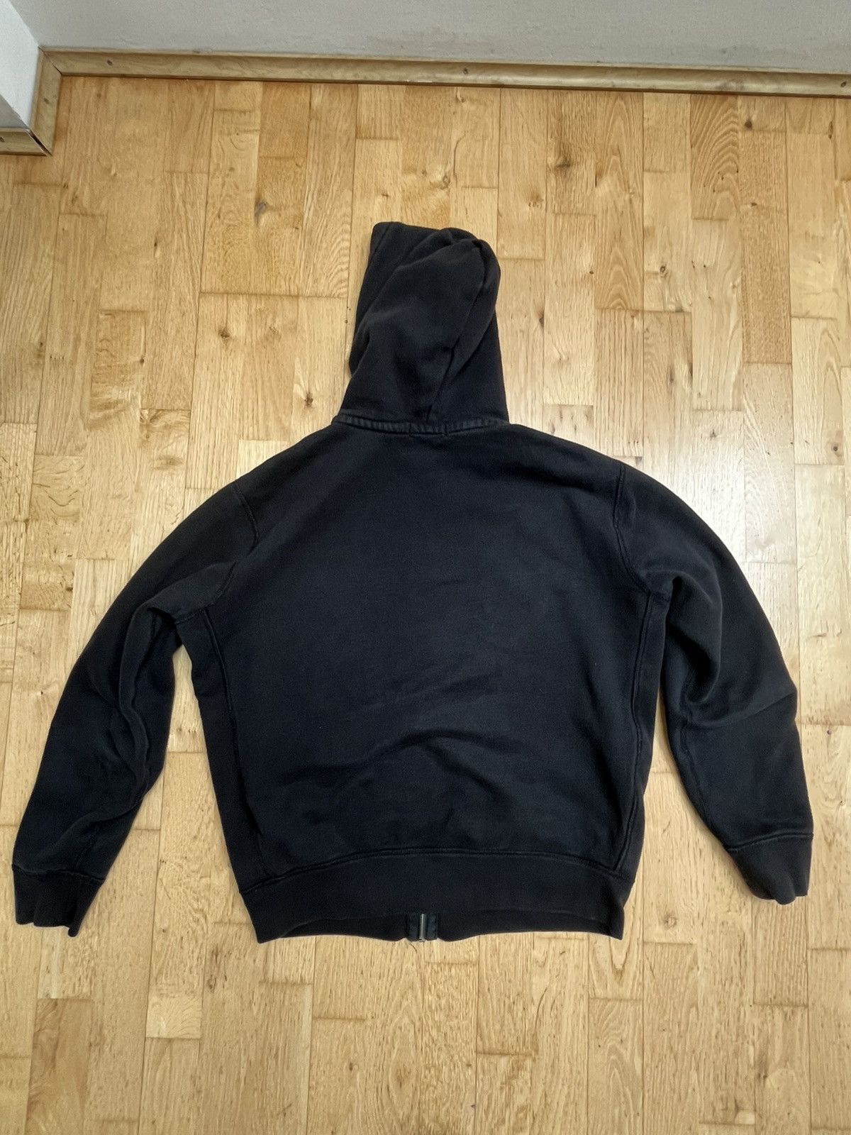 Polo Ralph Lauren Polo Ralph Lauren Black Zip Hoodie - Vintage Fade Size US L / EU 52-54 / 3 - 2 Thumbnail