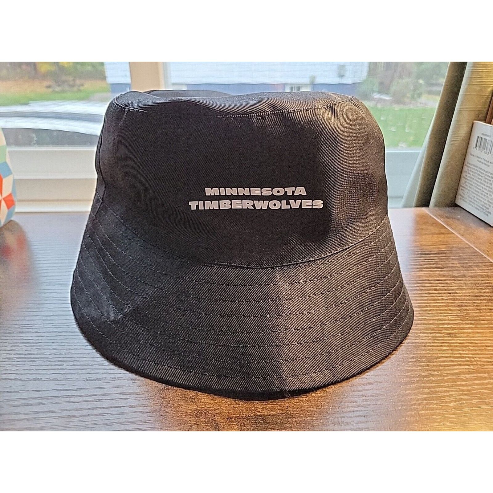 Other Minnesota Timberwolves Reversible Bucket Hat - Black/White Size ONE SIZE - 3 Thumbnail