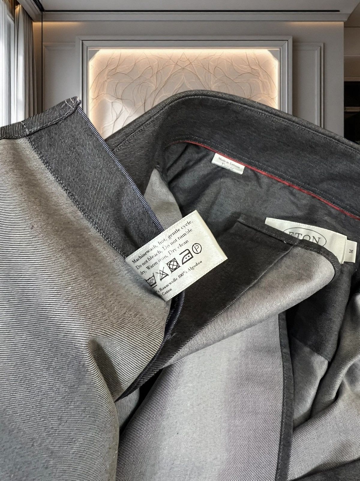 Eton Eton grey dress shirt size M Size US M / EU 48-50 / 2 - 7 Thumbnail