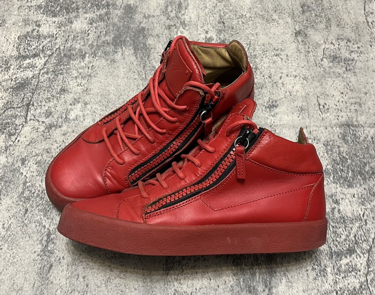Giuseppe Zanotti Giuseppe Zanotti High Top Sneakers Size US 6 / EU 39 - 1 Thumbnail