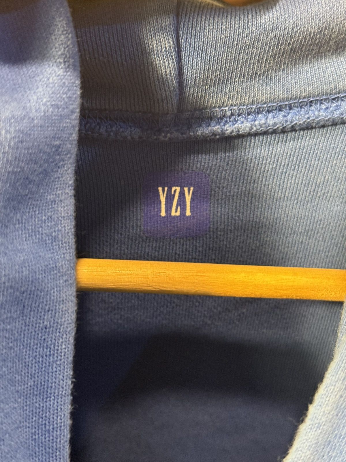 Gap × Yeezy Yeezy Gap Round Hoodie Blue Large Kanye West YZY Garment Dye Size US L / EU 52-54 / 3 - 3 Thumbnail