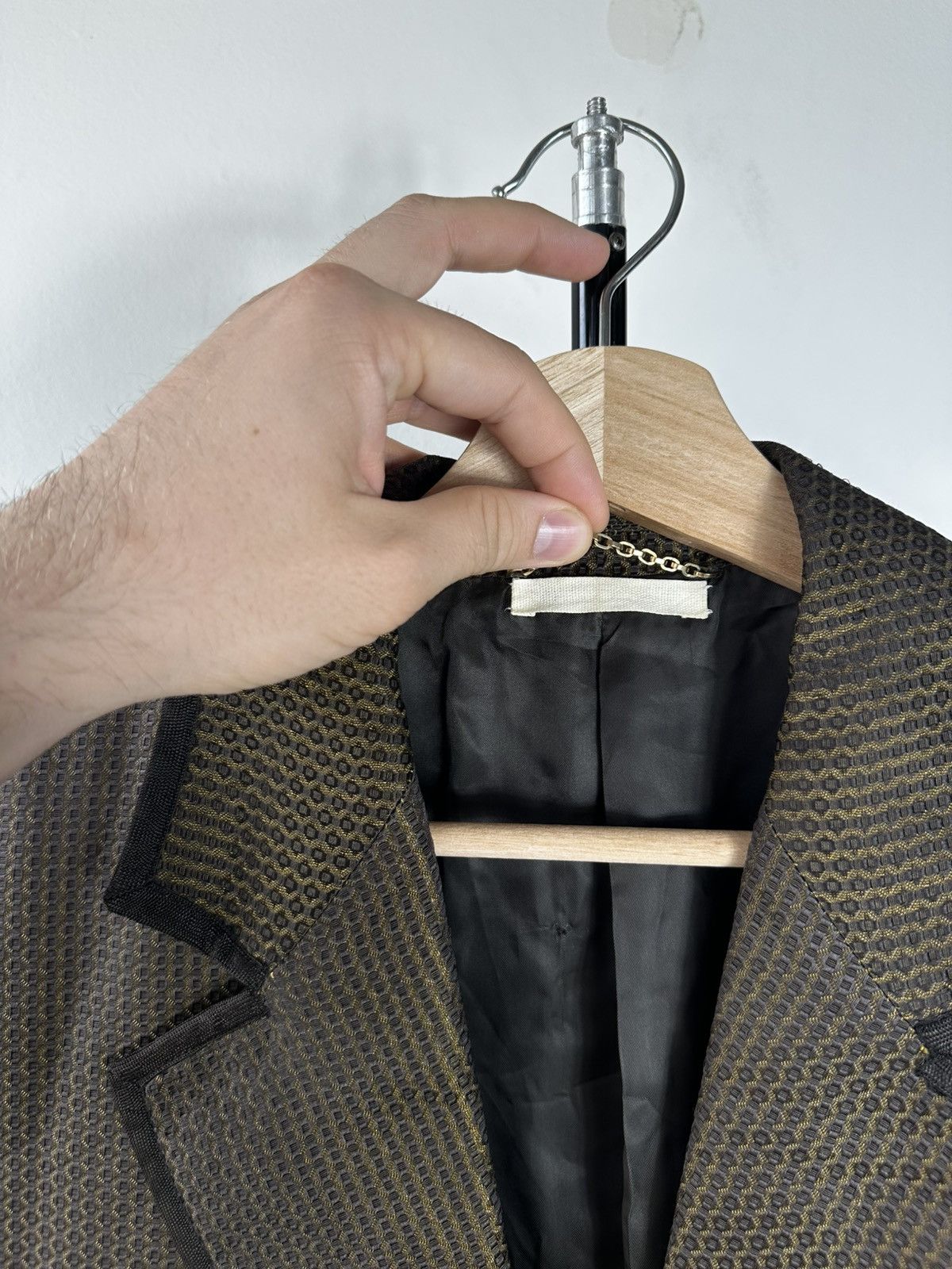 Louis Vuitton Louis Vuitton Damier Pattern Taped Blazer Jacket IT 50 Size 50L - 4 Thumbnail