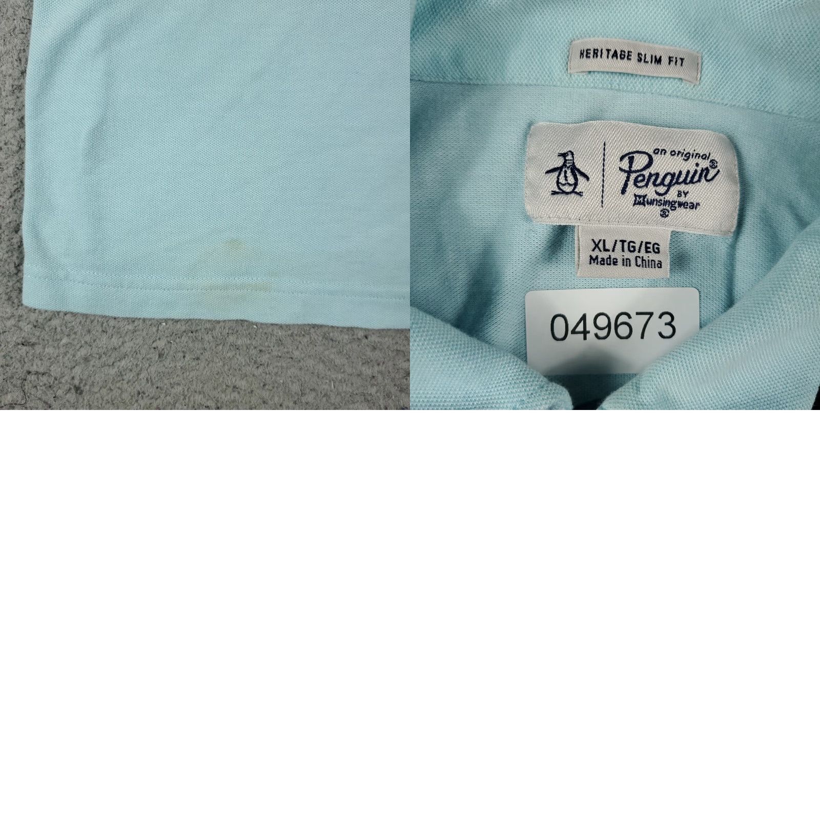 Original Penguin VINTAGE Original Penguin Polo Shirt Mens XL Blue Short Sleeve Casual Blue Polo XL Mens Shirts 90s Preppy American Classic Sports Size US XL / EU 56 / 4 - 8 Thumbnail