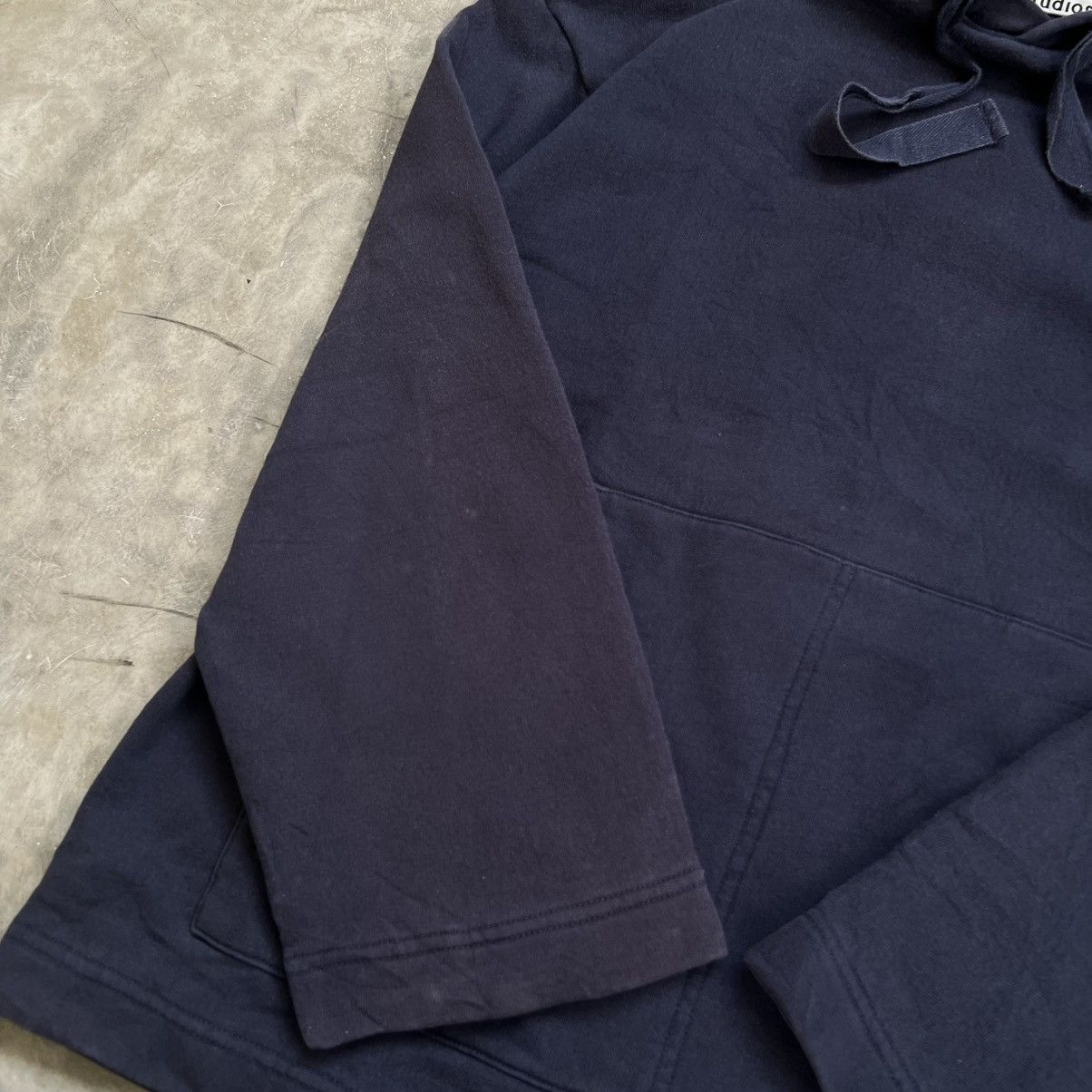 Acne Studios Acne Studios Florida Face Faded Hoodie Navy Size US M / EU 48-50 / 2 - 6 Thumbnail