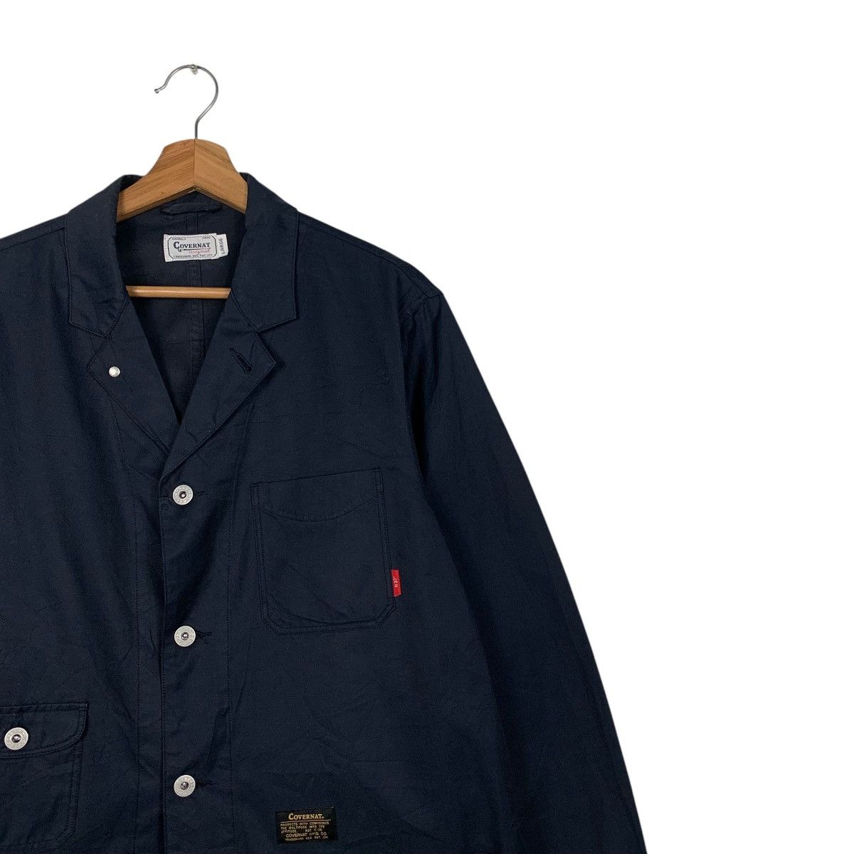 COVERNAT COVERNAT Work Shirt Light Chore Jacket #1883-C82 Size US L / EU 52-54 / 3 - 5 Thumbnail