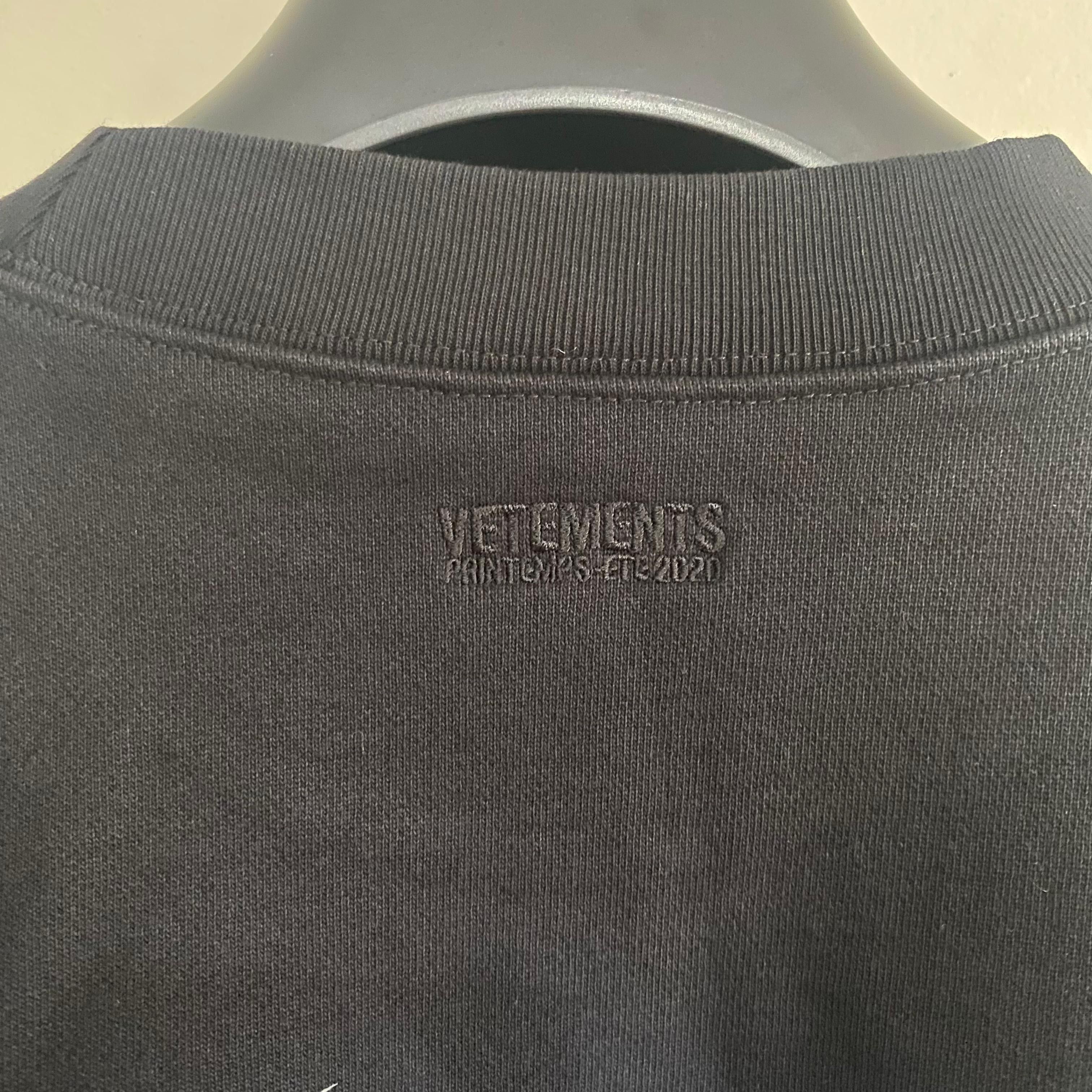 Givenchy Black Oversized Global Mind Fuck Sweatshirt Size US M / EU 48-50 / 2 - 11 Thumbnail