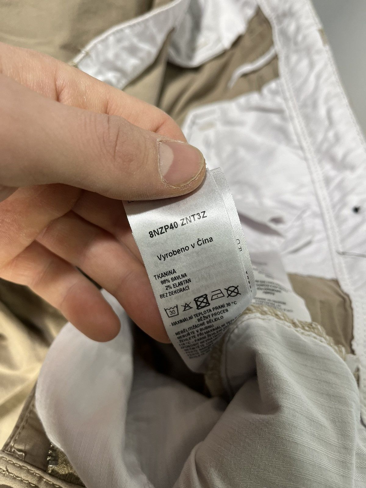 Armani × Armani Exchange Tan Armani Exchange Khaki Pants Size US 38 / EU 54 - 5 Thumbnail