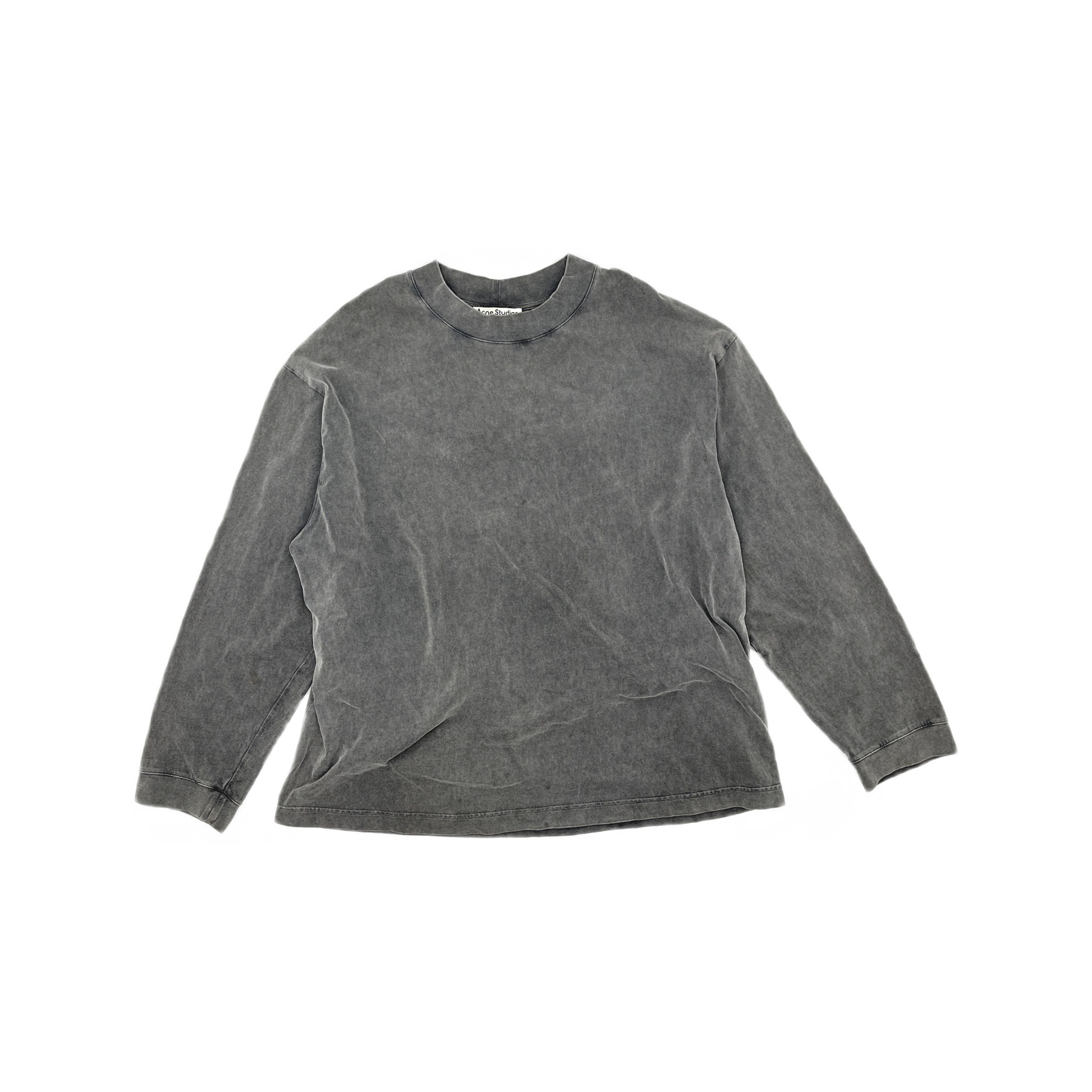 Acne Studios Acne Studios Faded Long Sleeve T-Shirt Size L Size US L / EU 52-54 / 3 - 1 Thumbnail
