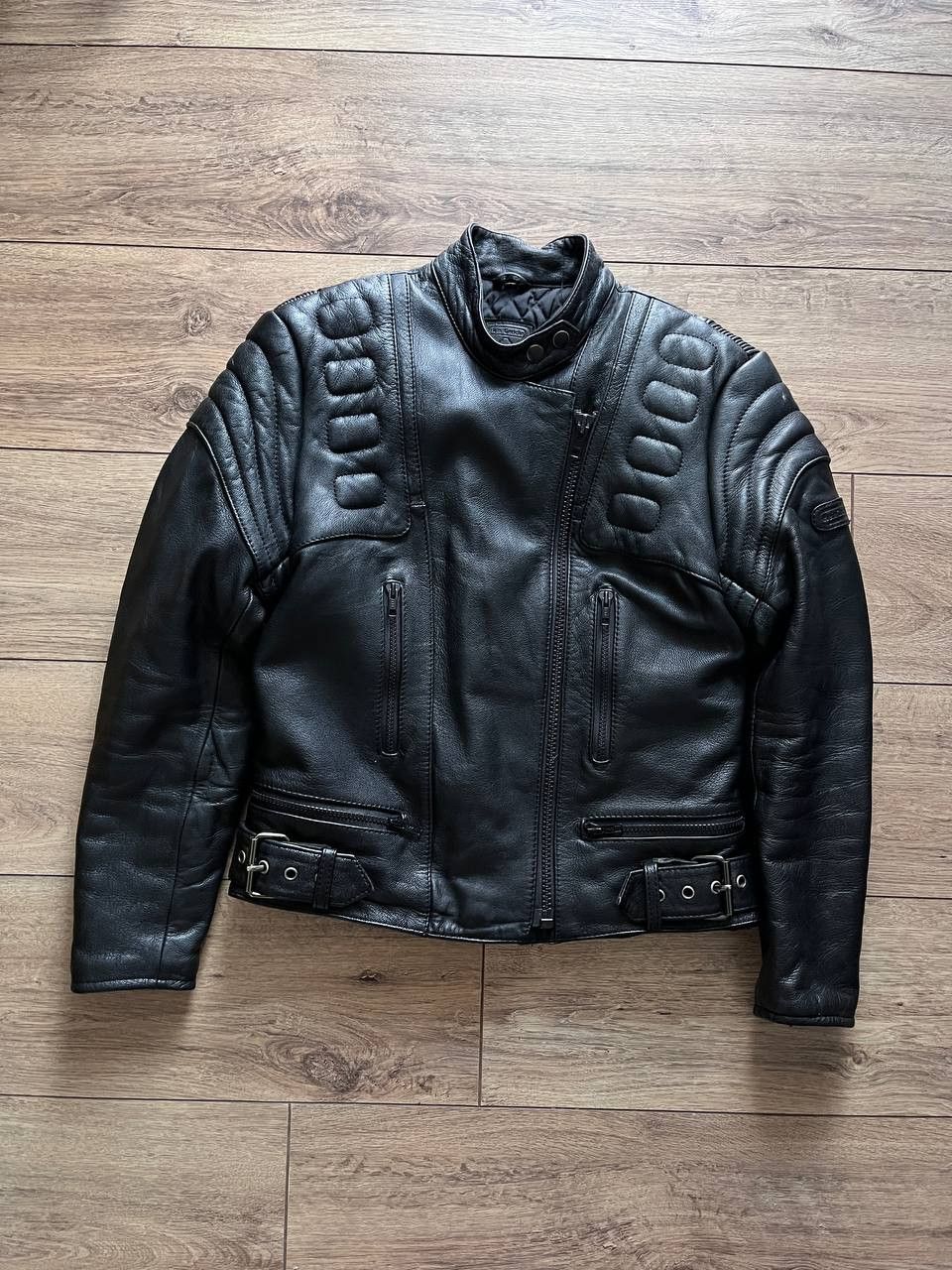 Vintage Hein Gericke biker Leather jacket genuine