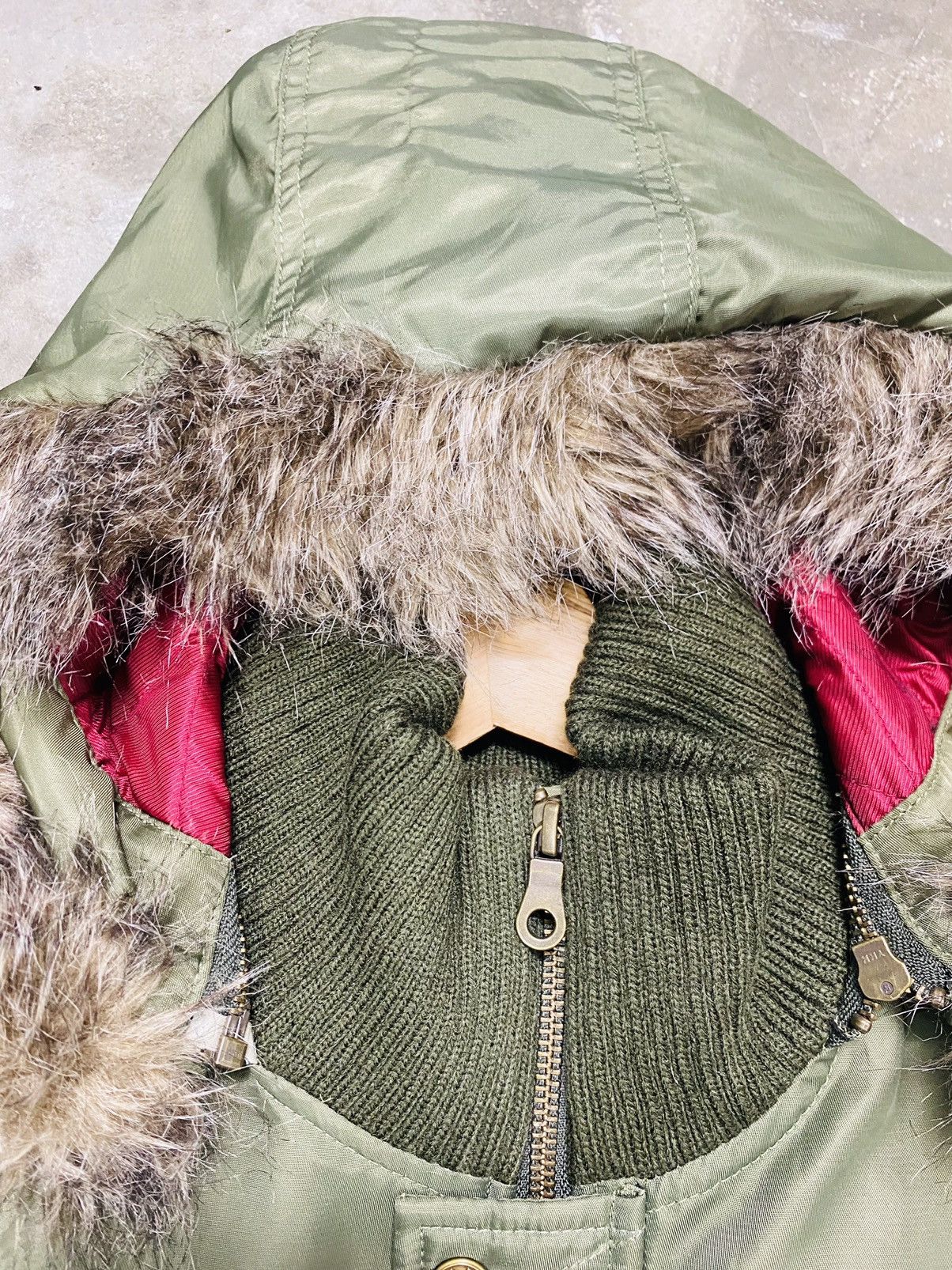 Japanese Brand A09 Rare-Rosso Style Lab Fur Hoodie Jacket Size M / US 6-8 / IT 42-44 - 11 Thumbnail