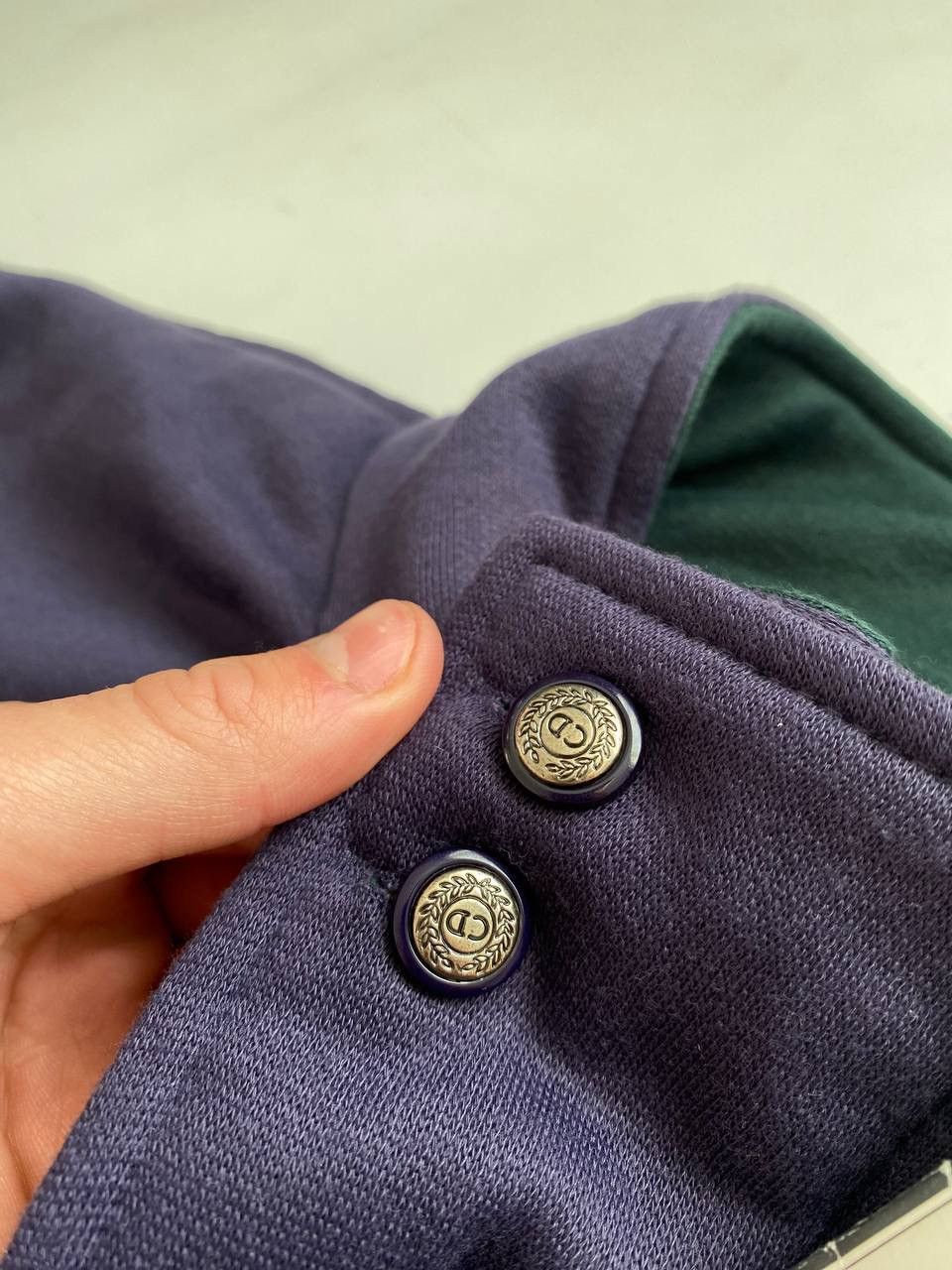 Christian Dior Monsieur Vintage 1980 Christian Dior Monsieur Full Zip Sweater Size US L / EU 52-54 / 3 - 5 Thumbnail