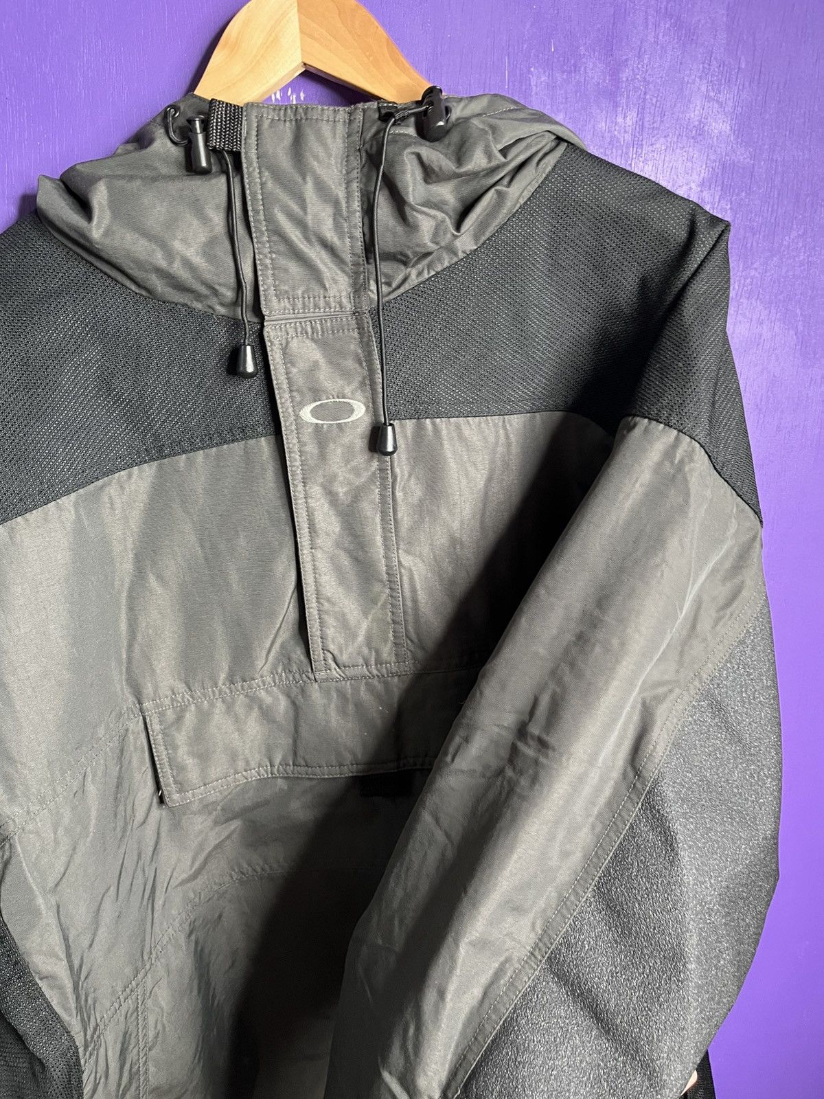 Oakley × Vintage Vintage 00s Oakley heavy hooded anorak parka jacket Size US XL / EU 56 / 4 - 3 Thumbnail