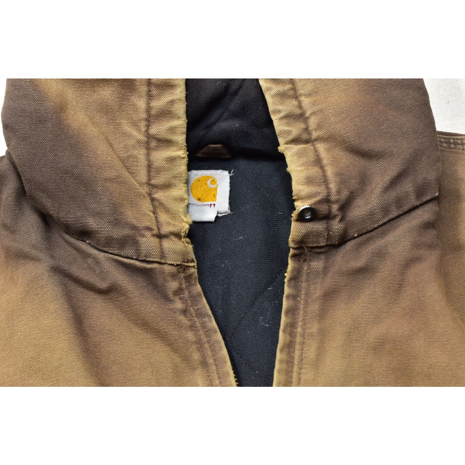Carhartt VINTAGE Carhartt J130 DKB Quilted Flannel Lined Sandstone Active Jacket 2XL Tall Brown Size US XXL / EU 58 / 5 - 7 Thumbnail