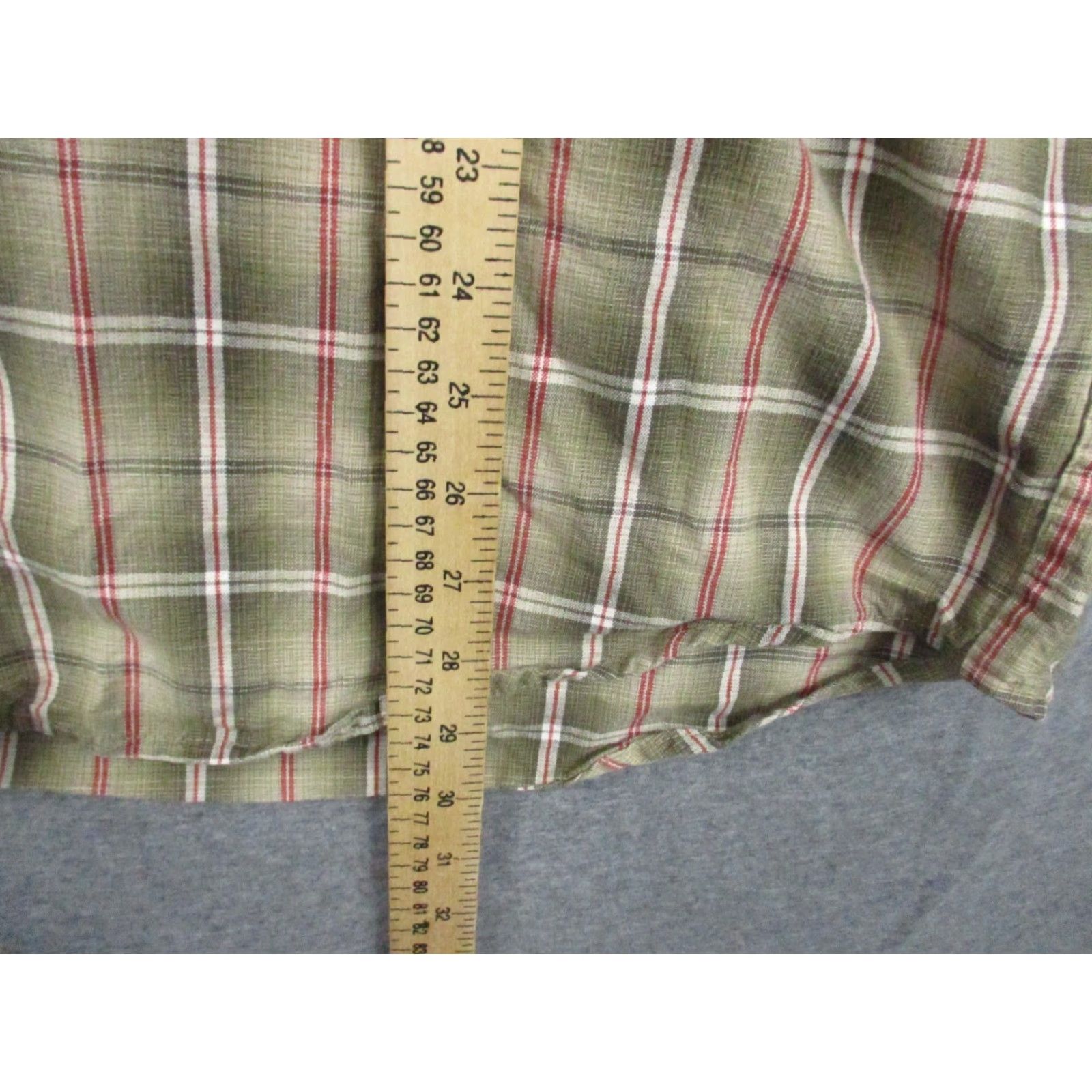 Carhartt Carhartt Shirt Long Sleeve Flannel Red Plaid Brown Men Large Relaxed Fit Button-Up Outdoor Pockets 90s Theme Mens Size US L / EU 52-54 / 3 - 6 Thumbnail