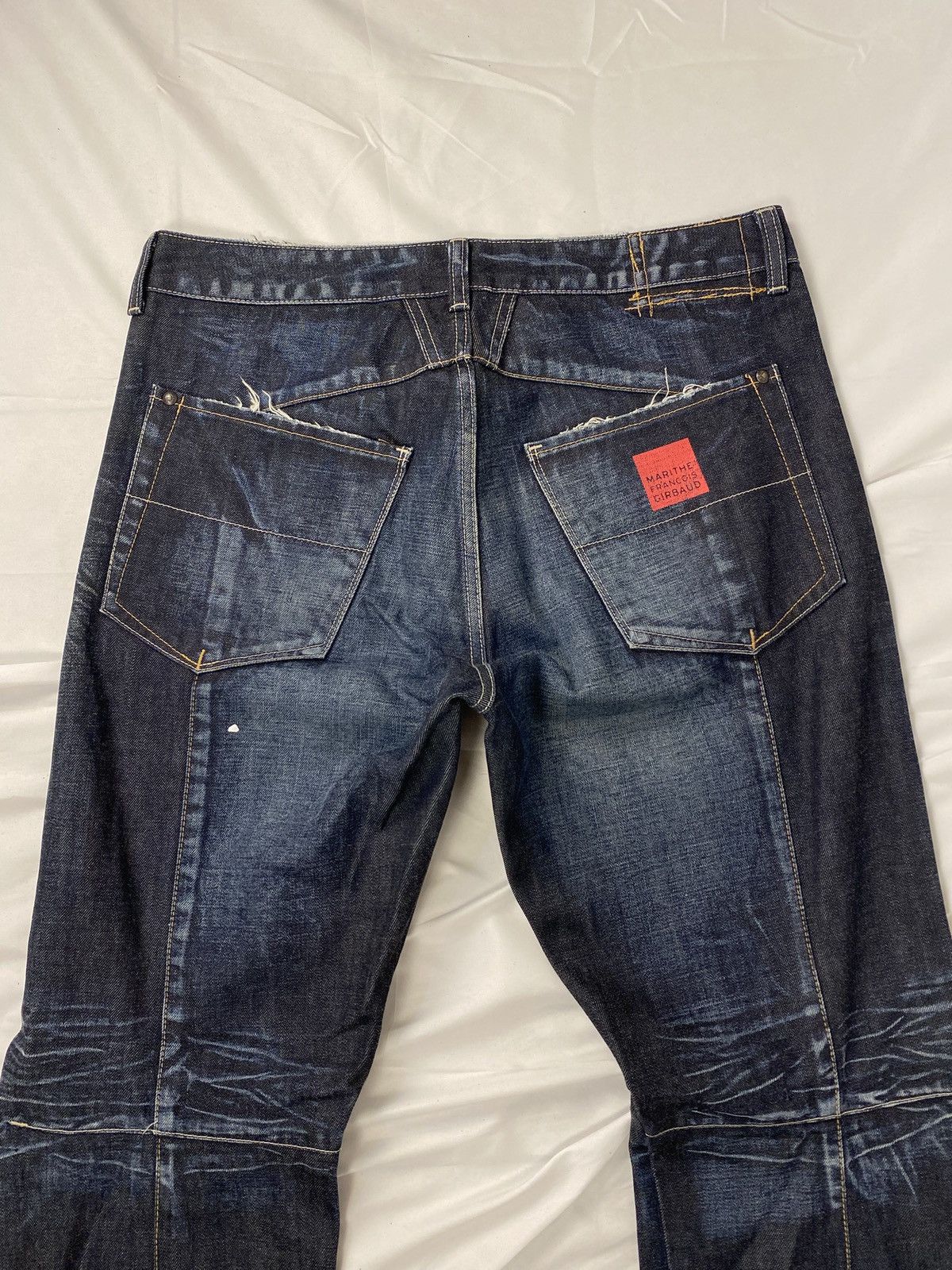 Marithe + Francois Girbaud ✨ Archive Marithe Francois Girbaud Jeans Denim Punk Style Size US 34 / EU 50 - 6 Thumbnail