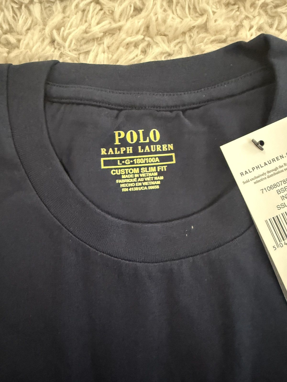 Ralph Lauren T-shirt ralph lauren bleu marine M Size US M / EU 48-50 / 2 - 5 Thumbnail