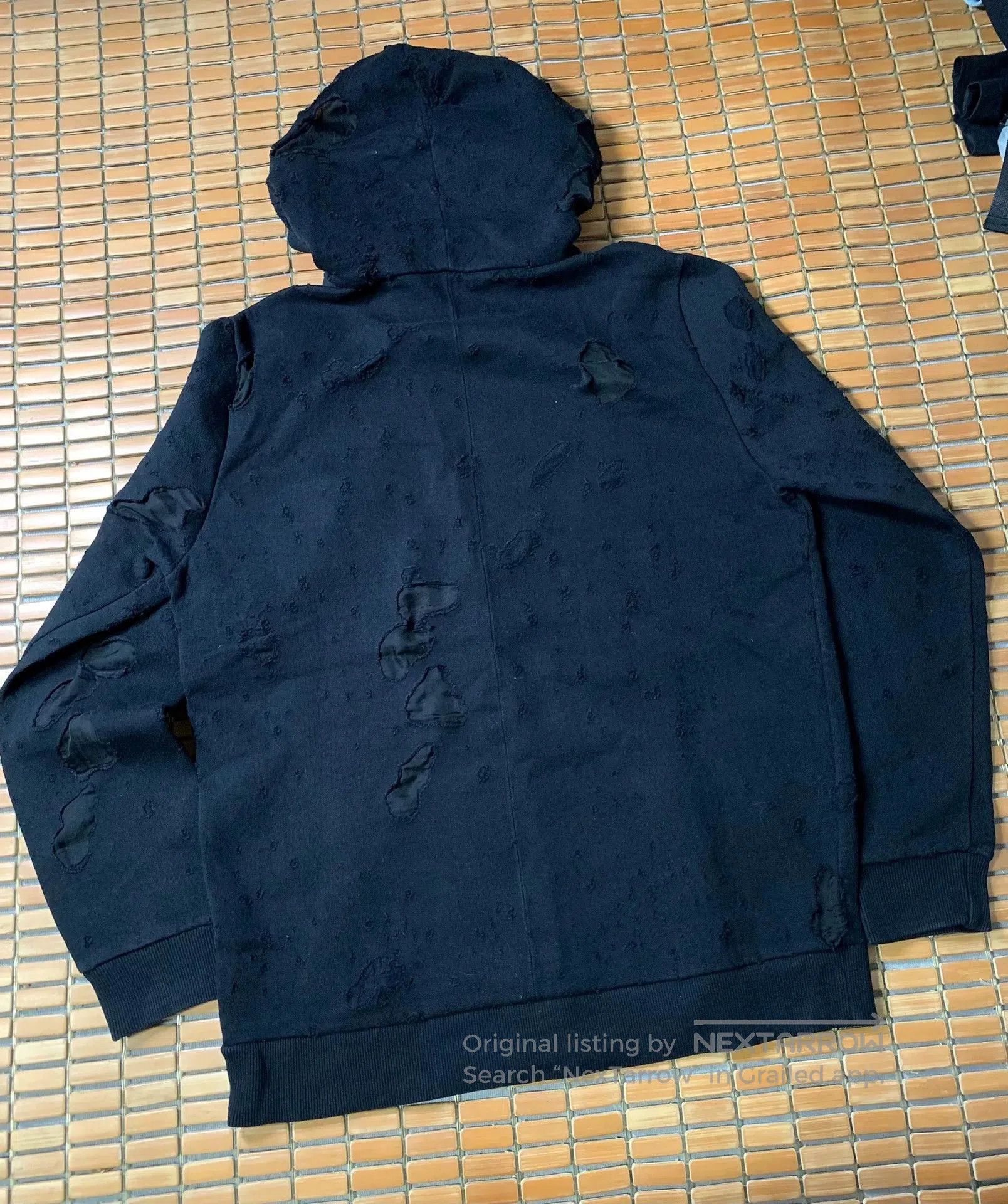Givenchy Givenchy Pink Logo Distressed Hoodie. Size S / US 4 / IT 40 - 3 Thumbnail