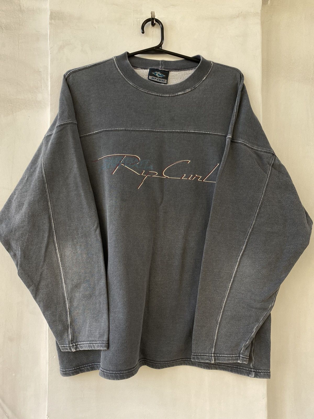 Vintage Rip Curl Rap Baggy Sweatshirt y2k | Grailed